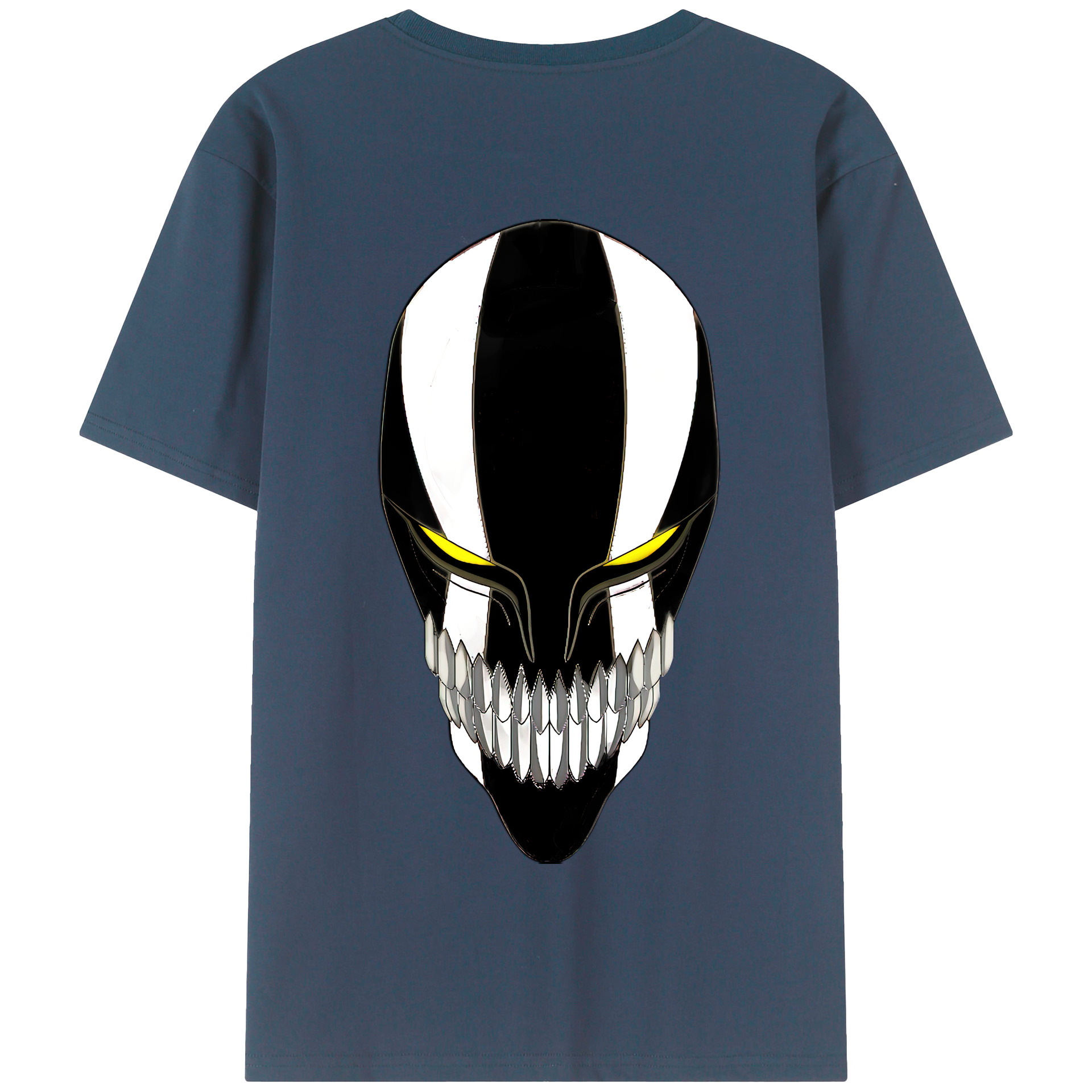 （画像用） ブリーチ 黒崎一護（くろさき いちご）BLEACH Kurosaki Ichigo 綿100％半袖Tシャツ（背面プリント）