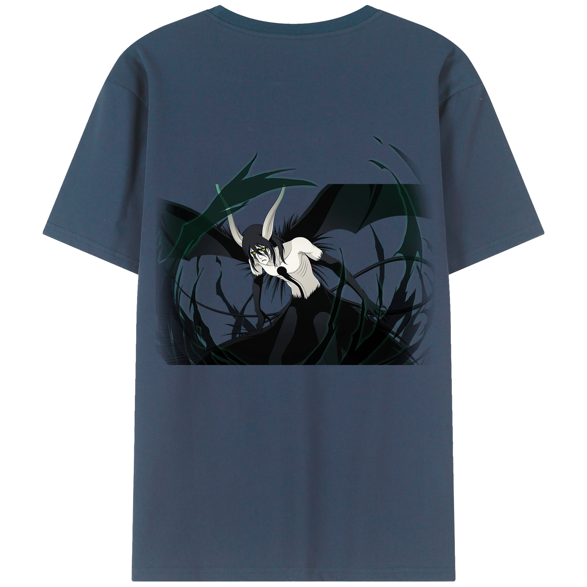 （画像用） ブリーチ ウルキオラ·シファー BLEACH Ulquiorra cifer 綿100％半袖Tシャツ（背面プリント）