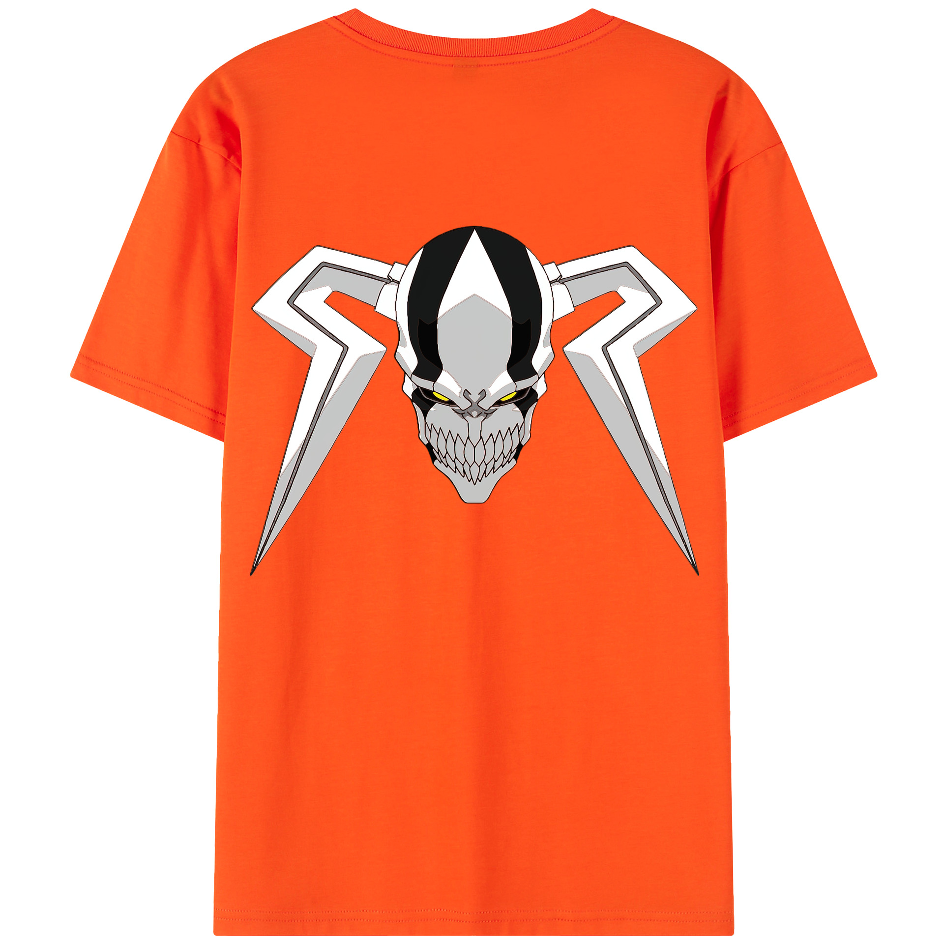 （画像用） ブリーチ 黒崎一護（くろさき いちご）BLEACH Kurosaki Ichigo 綿100％半袖Tシャツ（背面プリント）