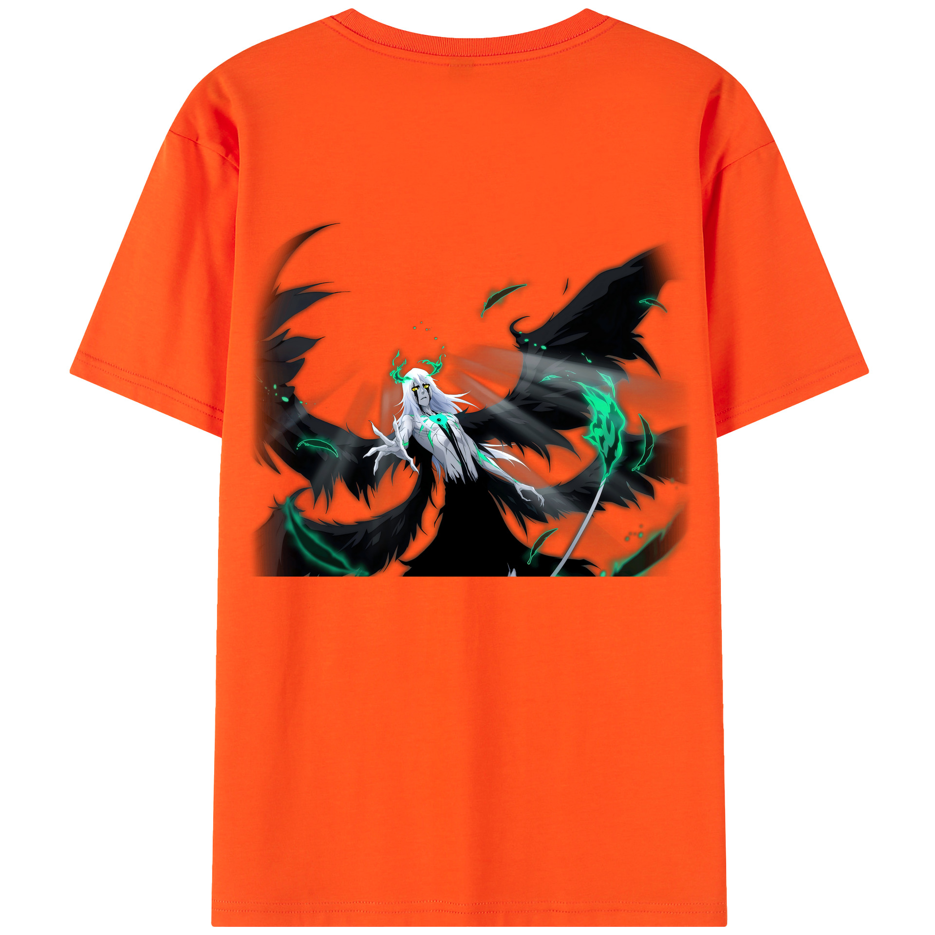 （画像用） ブリーチ ウルキオラ·シファー BLEACH Ulquiorra cifer 綿100％半袖Tシャツ（背面プリント）