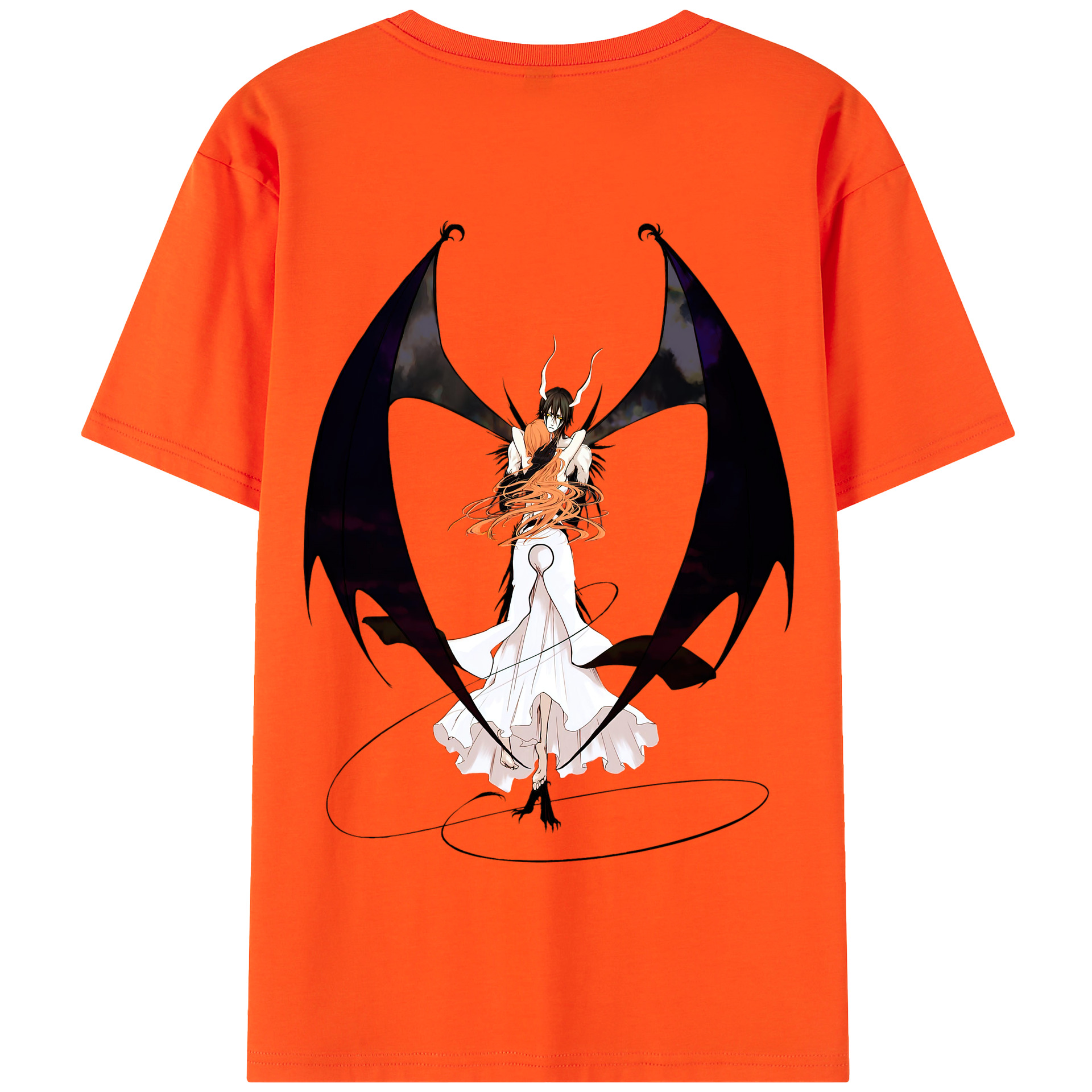 （画像用） ブリーチ ウルキオラ·シファー BLEACH Ulquiorra cifer 綿100％半袖Tシャツ（背面プリント）