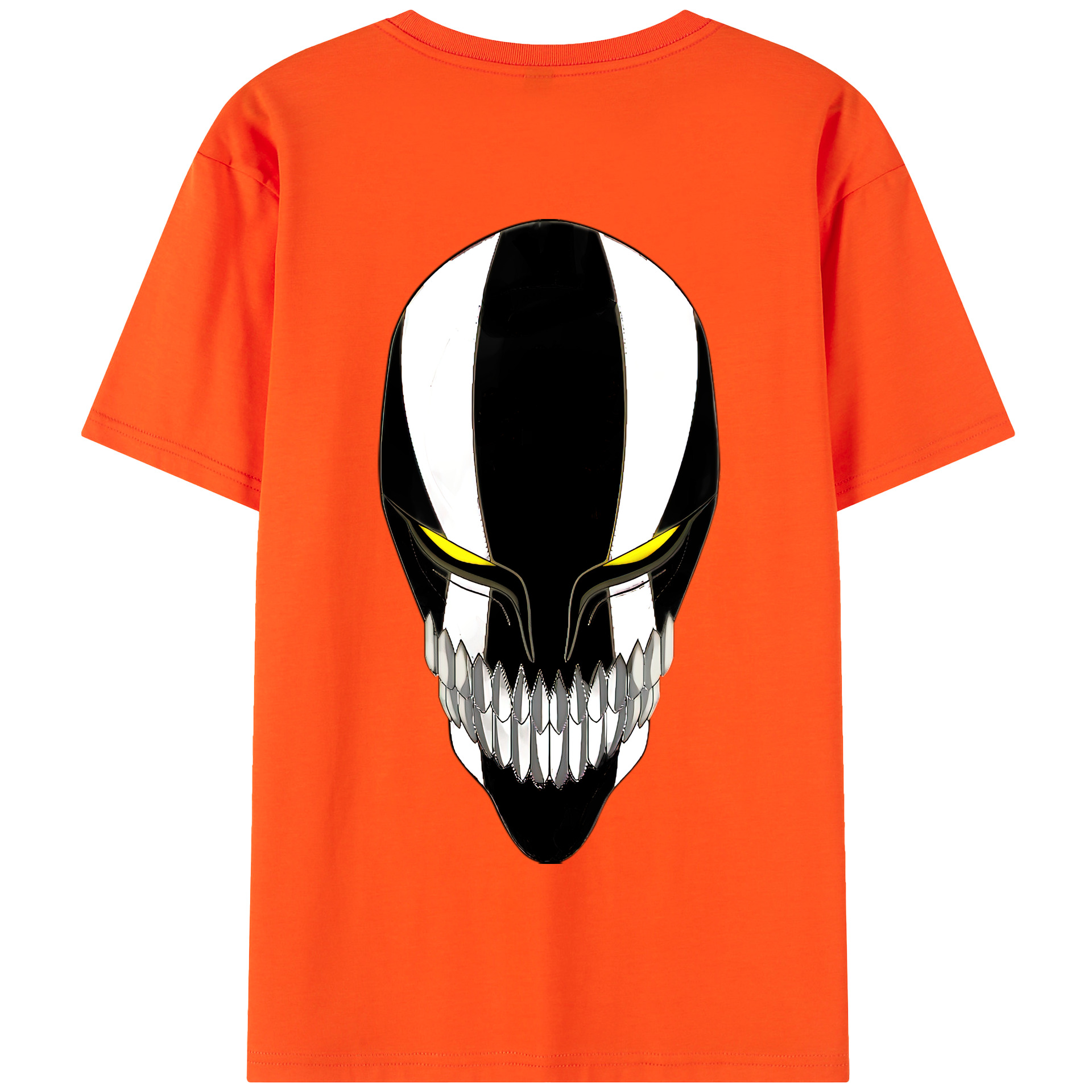 （画像用） ブリーチ 黒崎一護（くろさき いちご）BLEACH Kurosaki Ichigo 綿100％半袖Tシャツ（背面プリント）