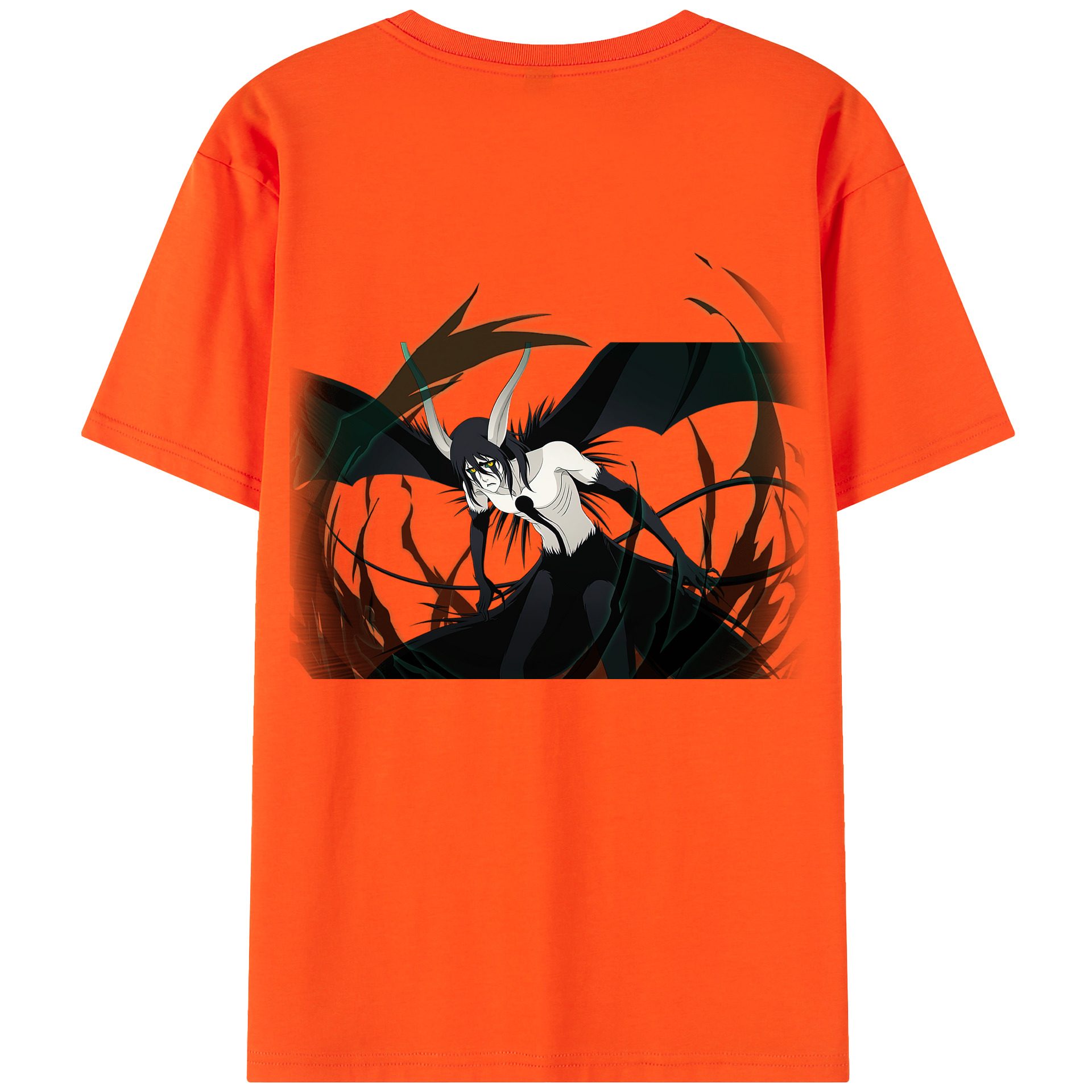 （画像用） ブリーチ ウルキオラ·シファー BLEACH Ulquiorra cifer 綿100％半袖Tシャツ（背面プリント）