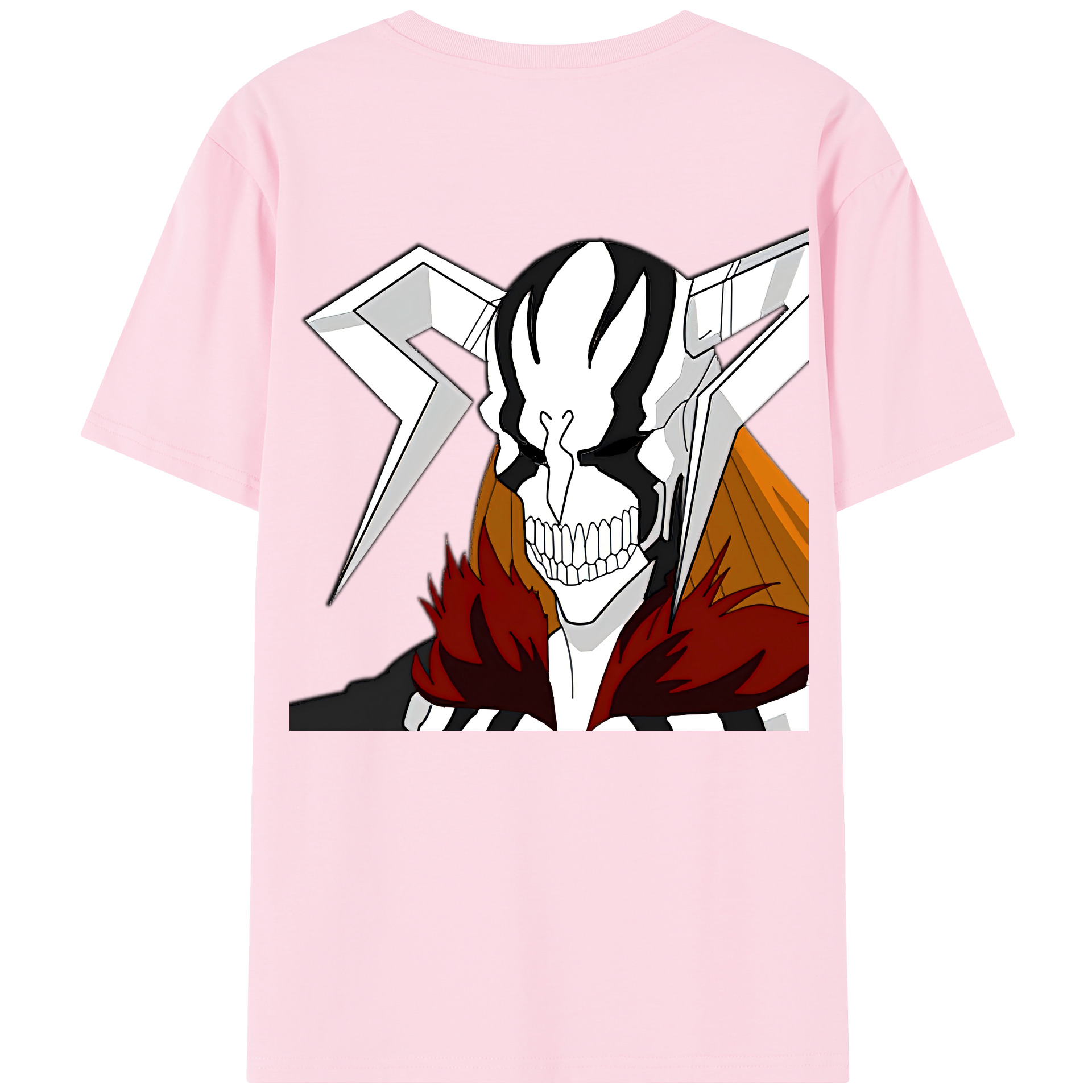 （画像用） ブリーチ 黒崎一護（くろさき いちご）BLEACH Kurosaki Ichigo 綿100％半袖Tシャツ（背面プリント）