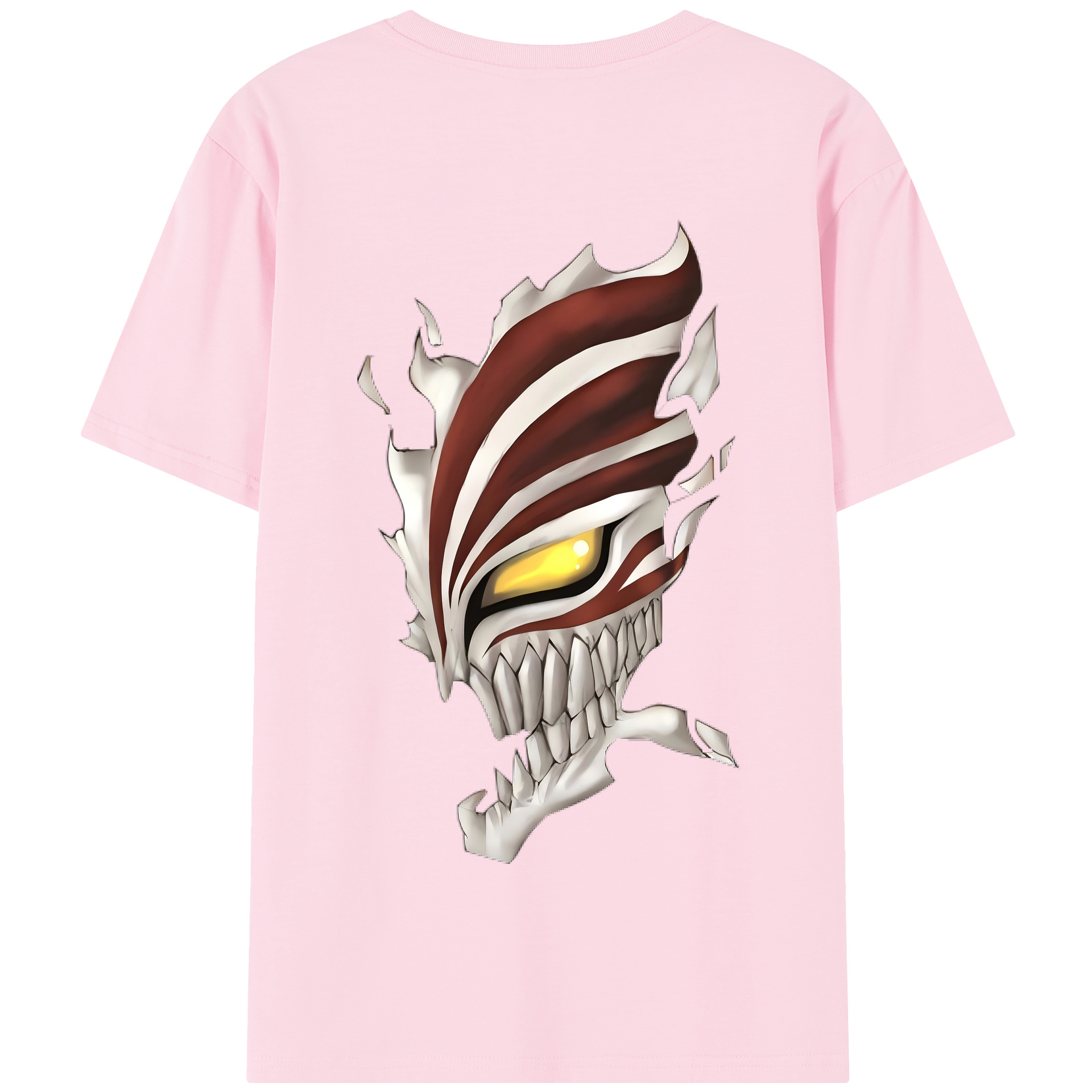 （画像用） ブリーチ 黒崎一護（くろさき いちご）BLEACH Kurosaki Ichigo 綿100％半袖Tシャツ（背面プリント）