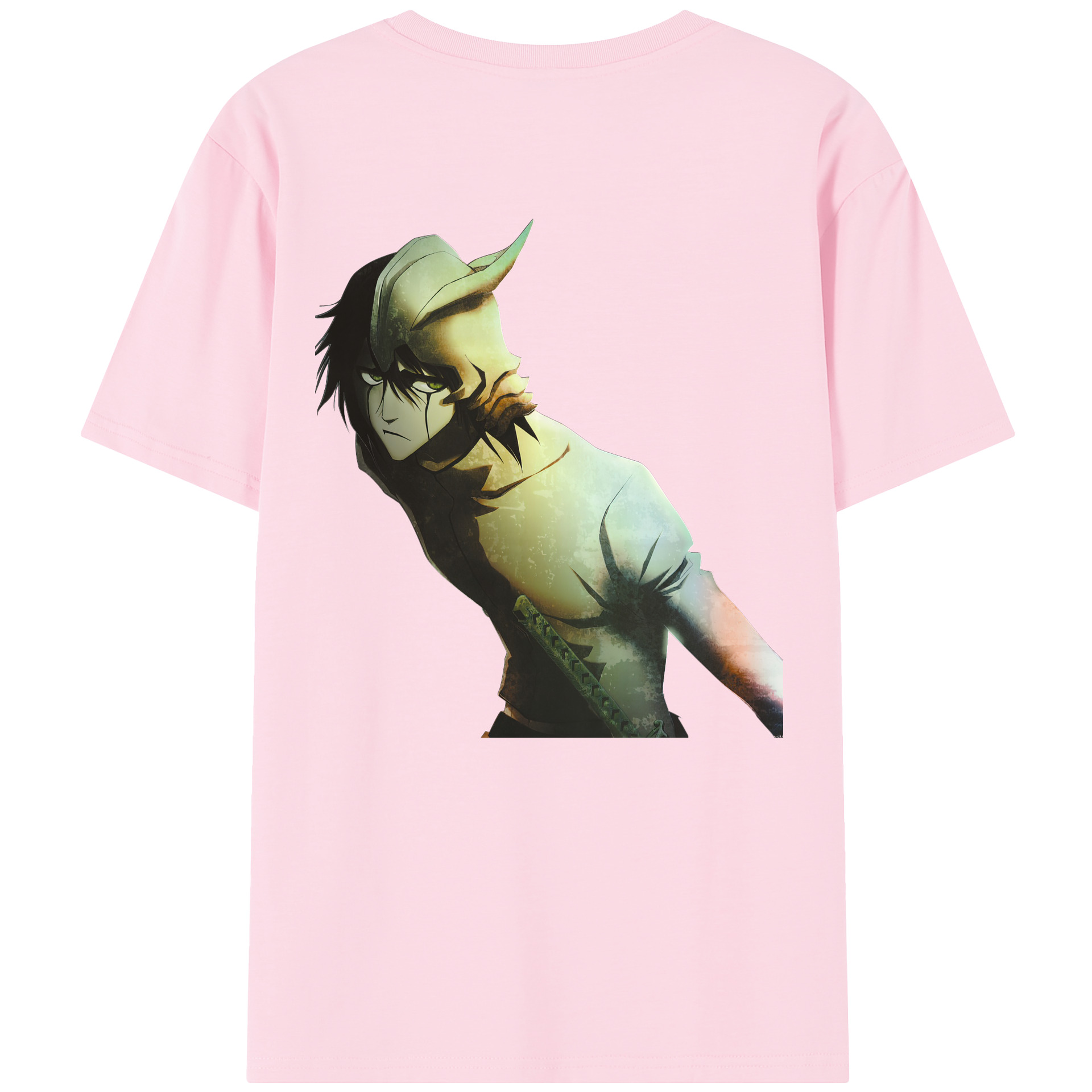 （画像用） ブリーチ ウルキオラ·シファー BLEACH Ulquiorra cifer 綿100％半袖Tシャツ（背面プリント）