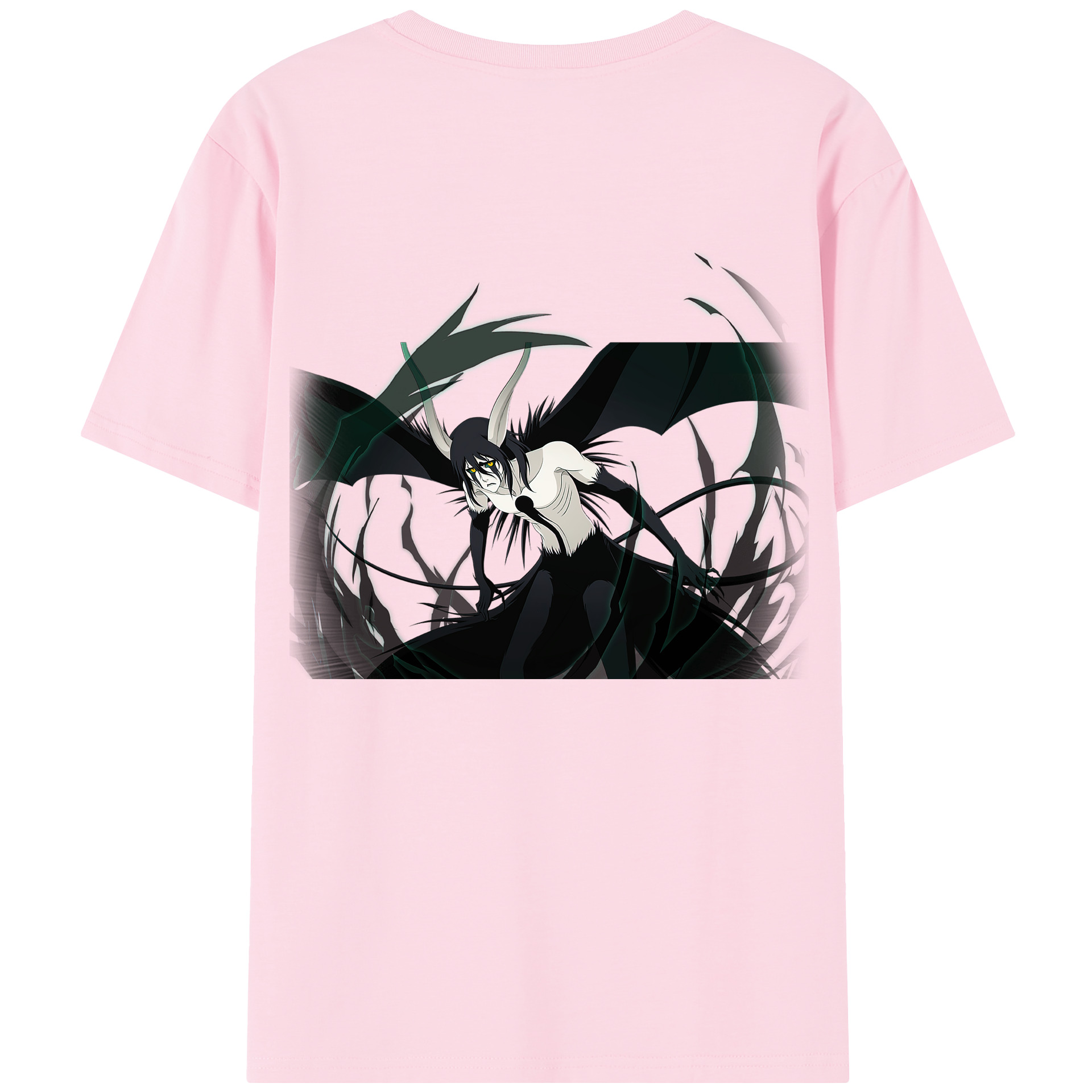 （画像用） ブリーチ ウルキオラ·シファー BLEACH Ulquiorra cifer 綿100％半袖Tシャツ（背面プリント）