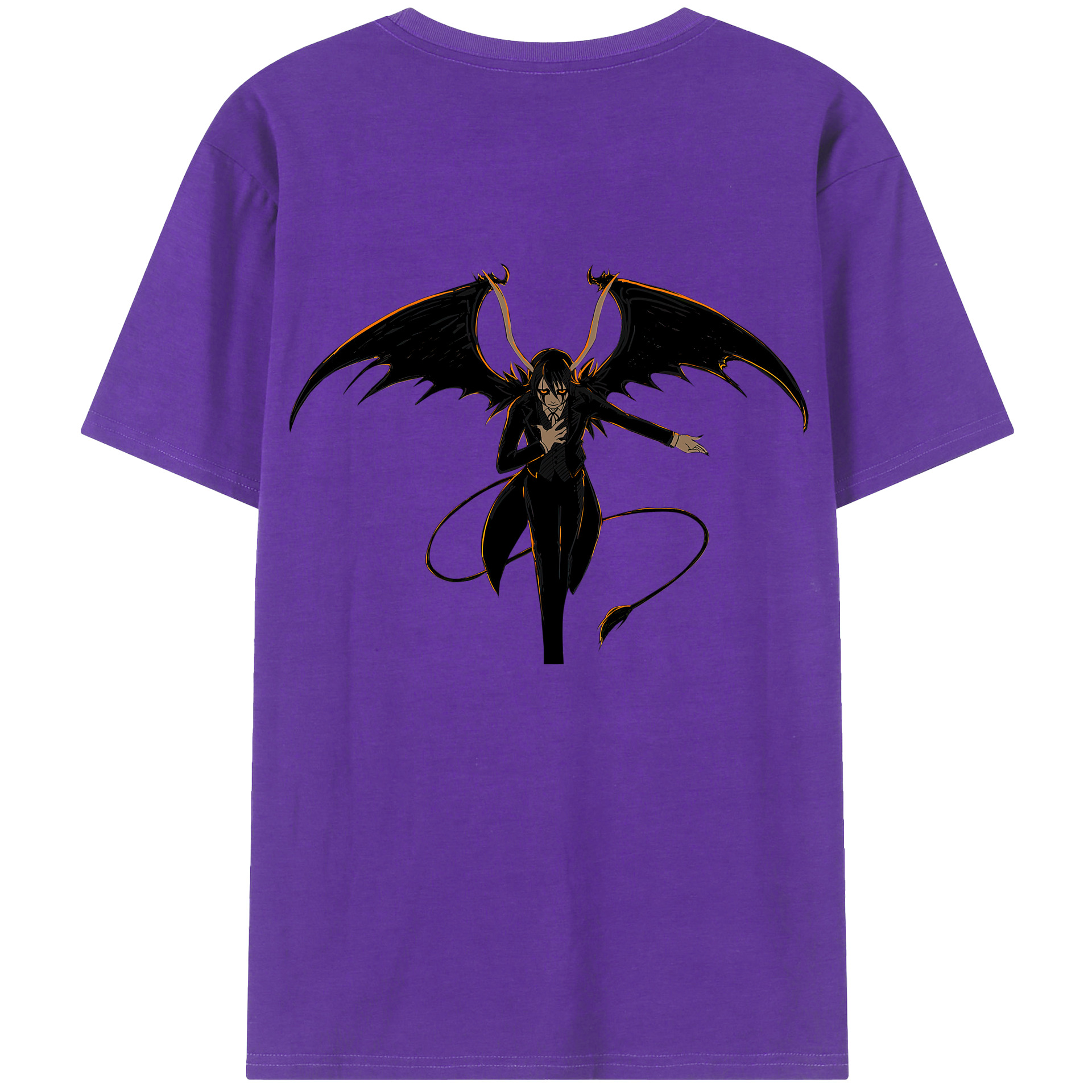 （画像用） ブリーチ ウルキオラ·シファー BLEACH Ulquiorra cifer 綿100％半袖Tシャツ（背面プリント）