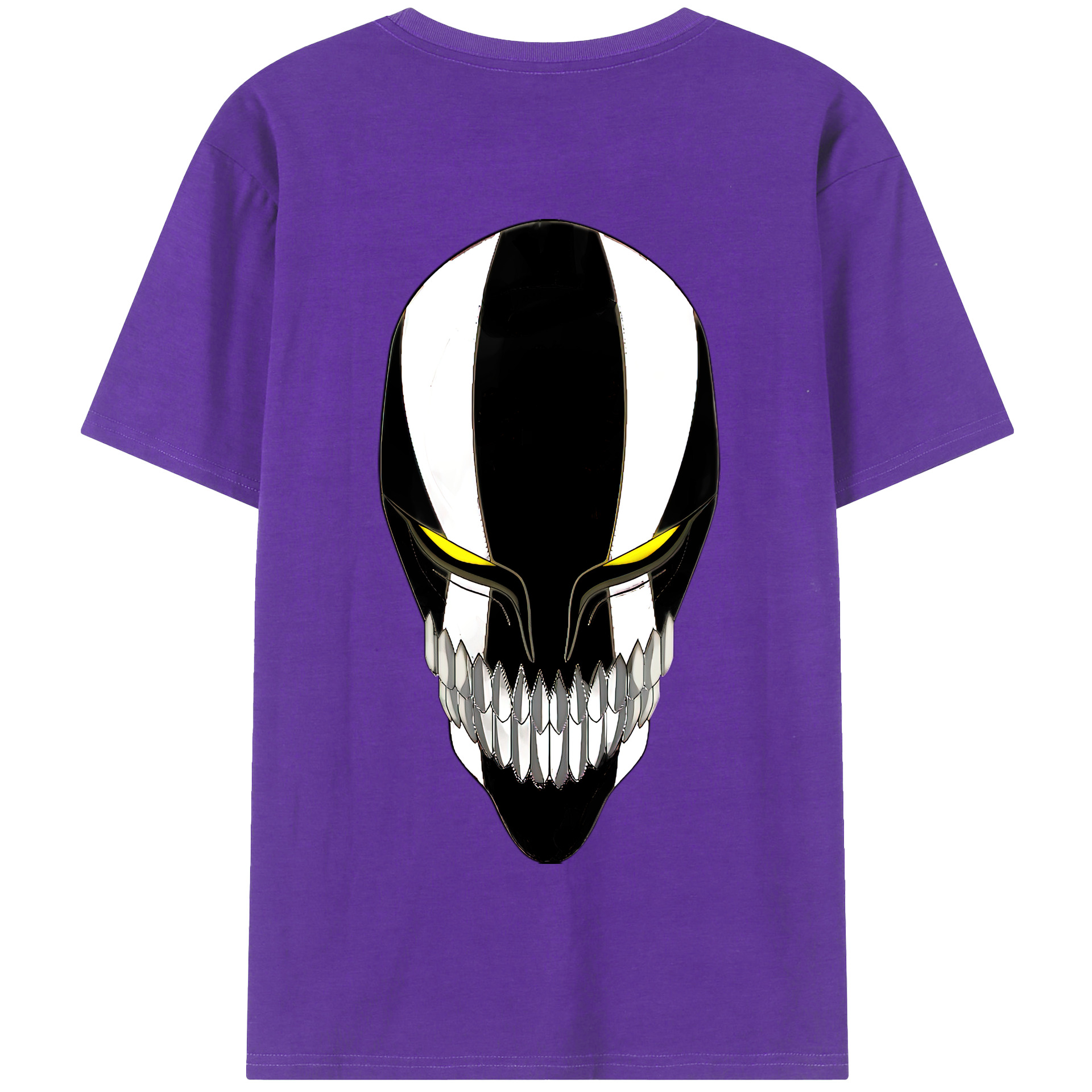 （画像用） ブリーチ 黒崎一護（くろさき いちご）BLEACH Kurosaki Ichigo 綿100％半袖Tシャツ（背面プリント）