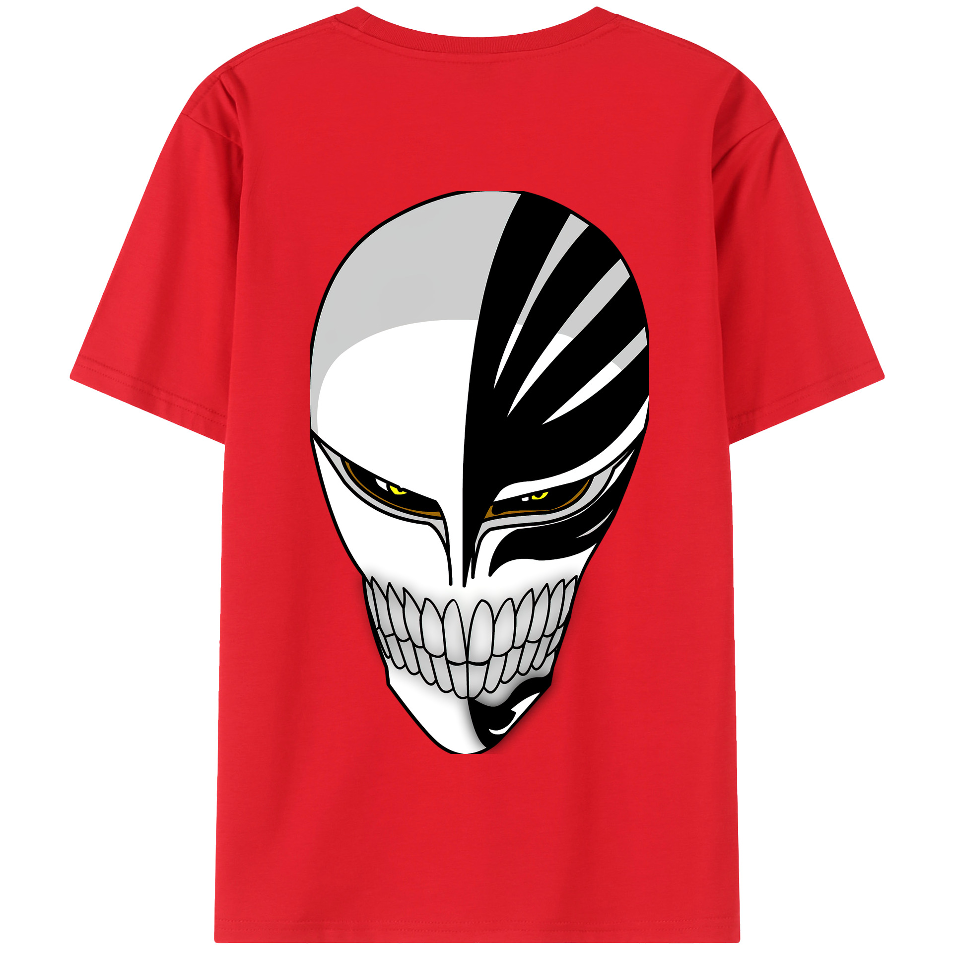 （画像用） ブリーチ 黒崎一護（くろさき いちご）BLEACH Kurosaki Ichigo 綿100％半袖Tシャツ（背面プリント）