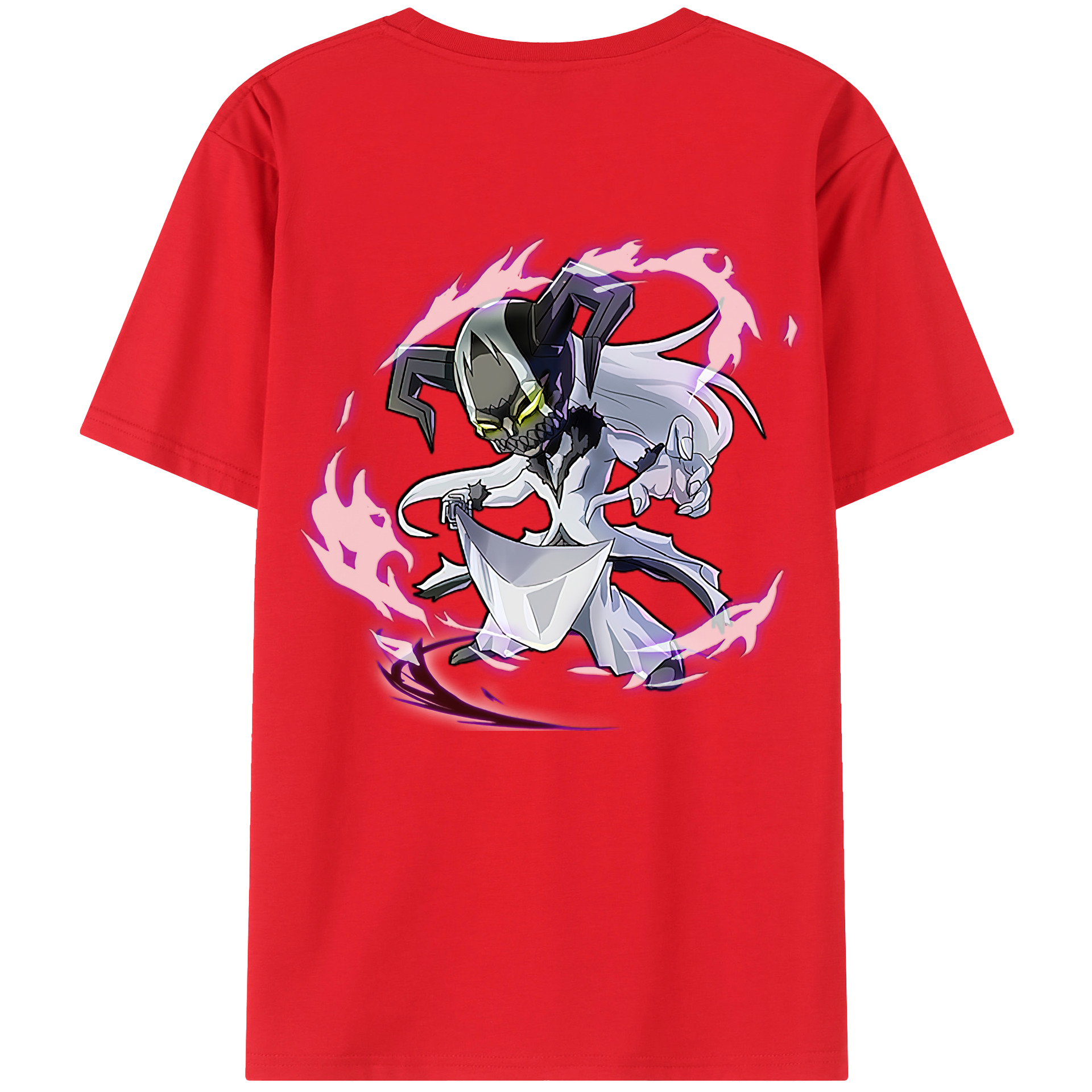 （画像用） ブリーチ 黒崎一護（くろさき いちご）BLEACH Kurosaki Ichigo 綿100％半袖Tシャツ（背面プリント）