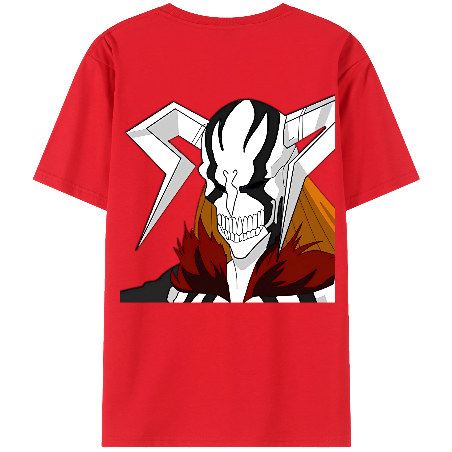 （画像用） ブリーチ 黒崎一護（くろさき いちご）BLEACH Kurosaki Ichigo 綿100％半袖Tシャツ（背面プリント）