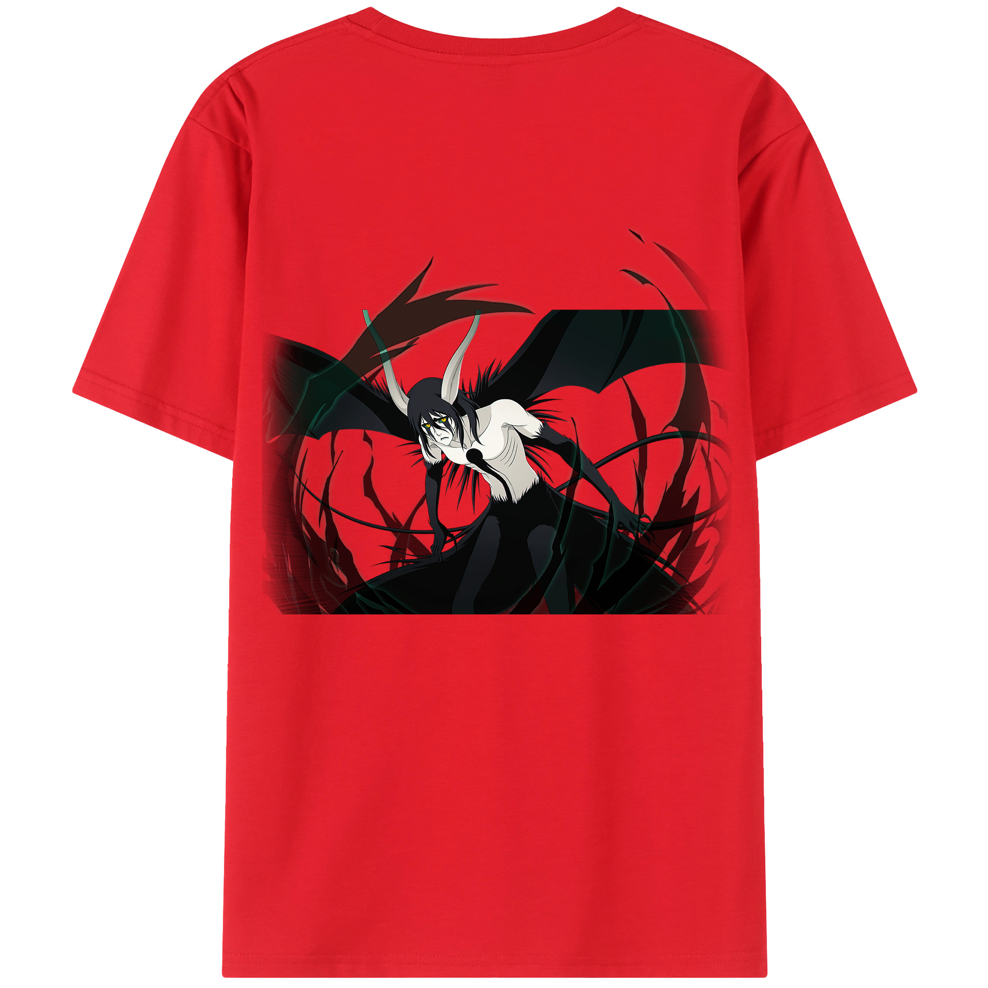 （画像用） ブリーチ ウルキオラ·シファー BLEACH Ulquiorra cifer 綿100％半袖Tシャツ（背面プリント）