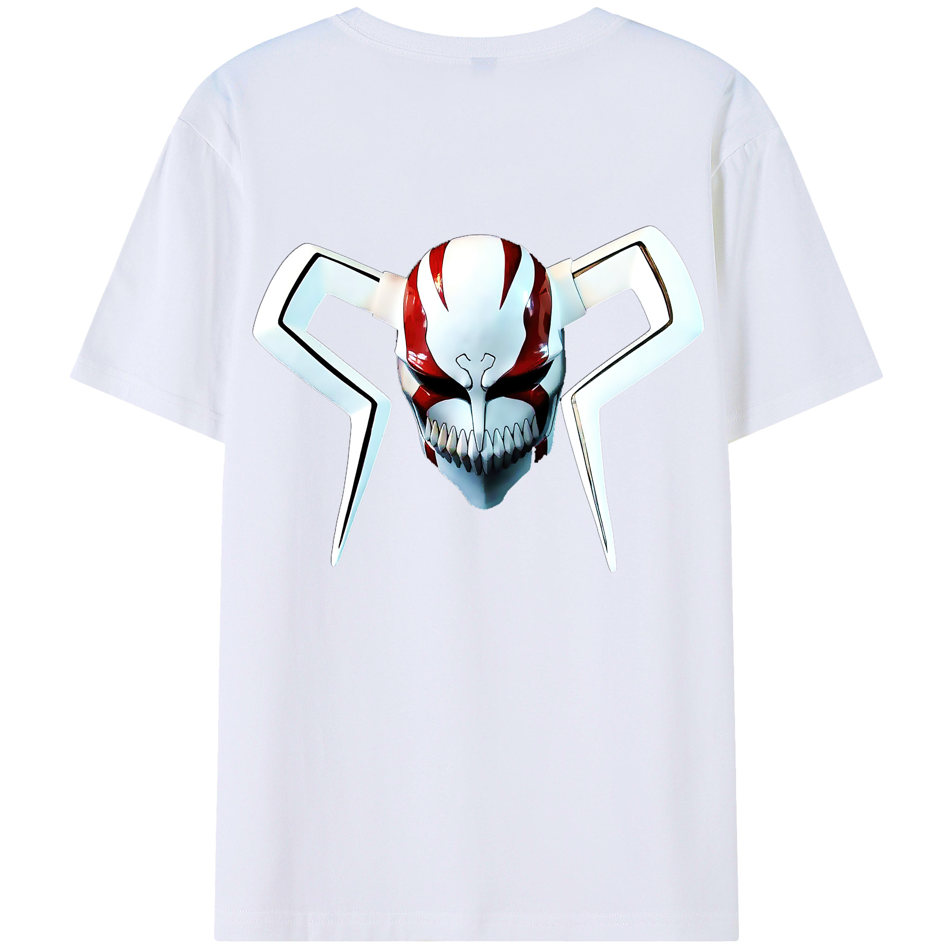 （画像用） ブリーチ 黒崎一護（くろさき いちご）BLEACH Kurosaki Ichigo 綿100％半袖Tシャツ（背面プリント）