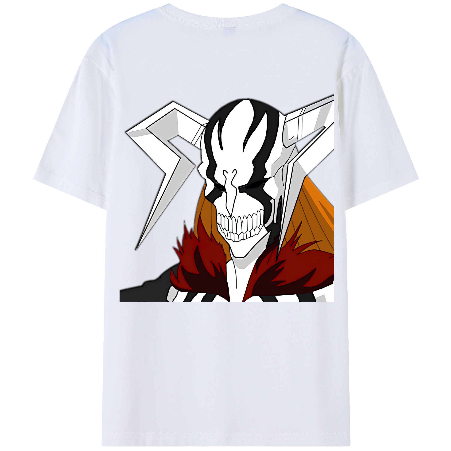（画像用） ブリーチ 黒崎一護（くろさき いちご）BLEACH Kurosaki Ichigo 綿100％半袖Tシャツ（背面プリント）