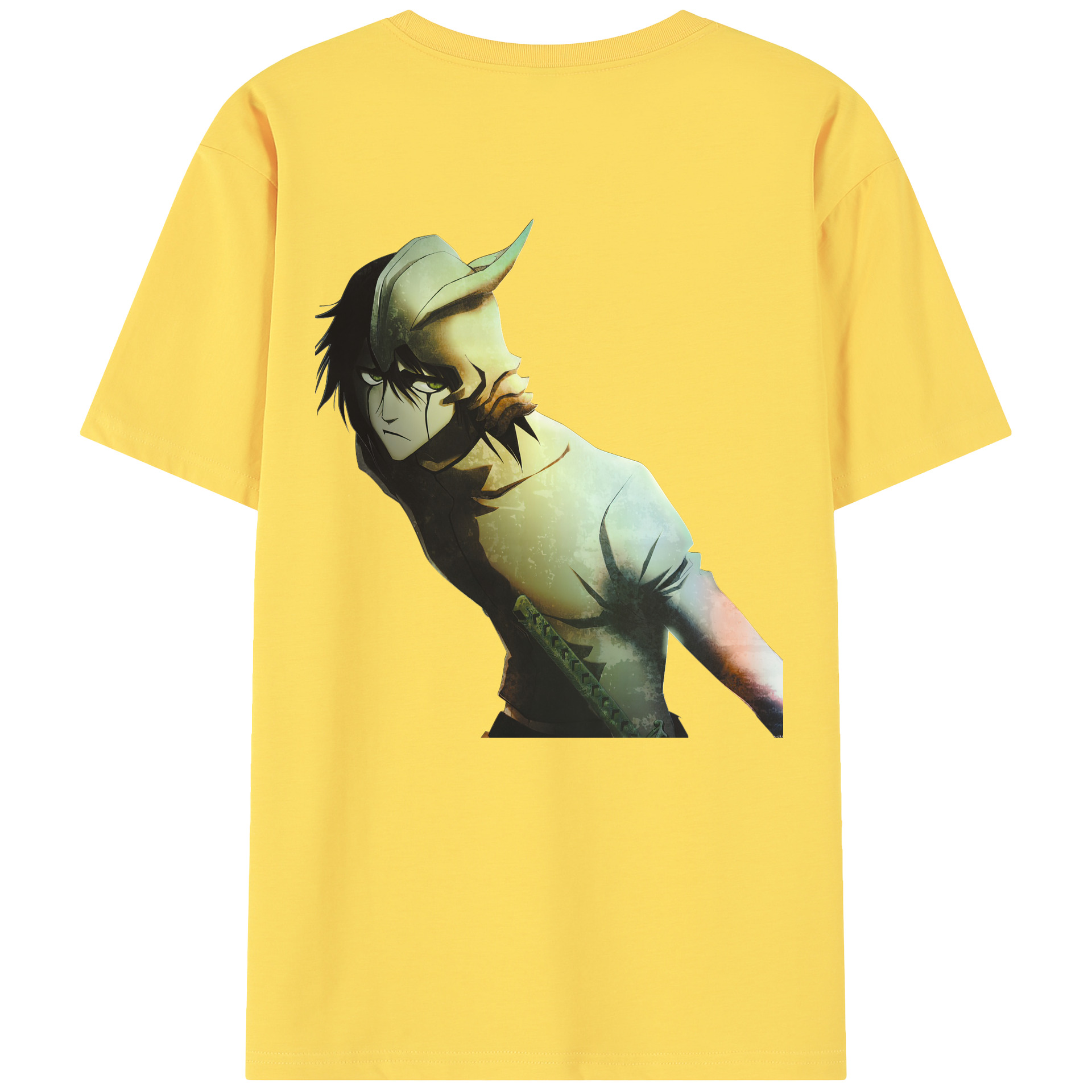 （画像用） ブリーチ ウルキオラ·シファー BLEACH Ulquiorra cifer 綿100％半袖Tシャツ（背面プリント）