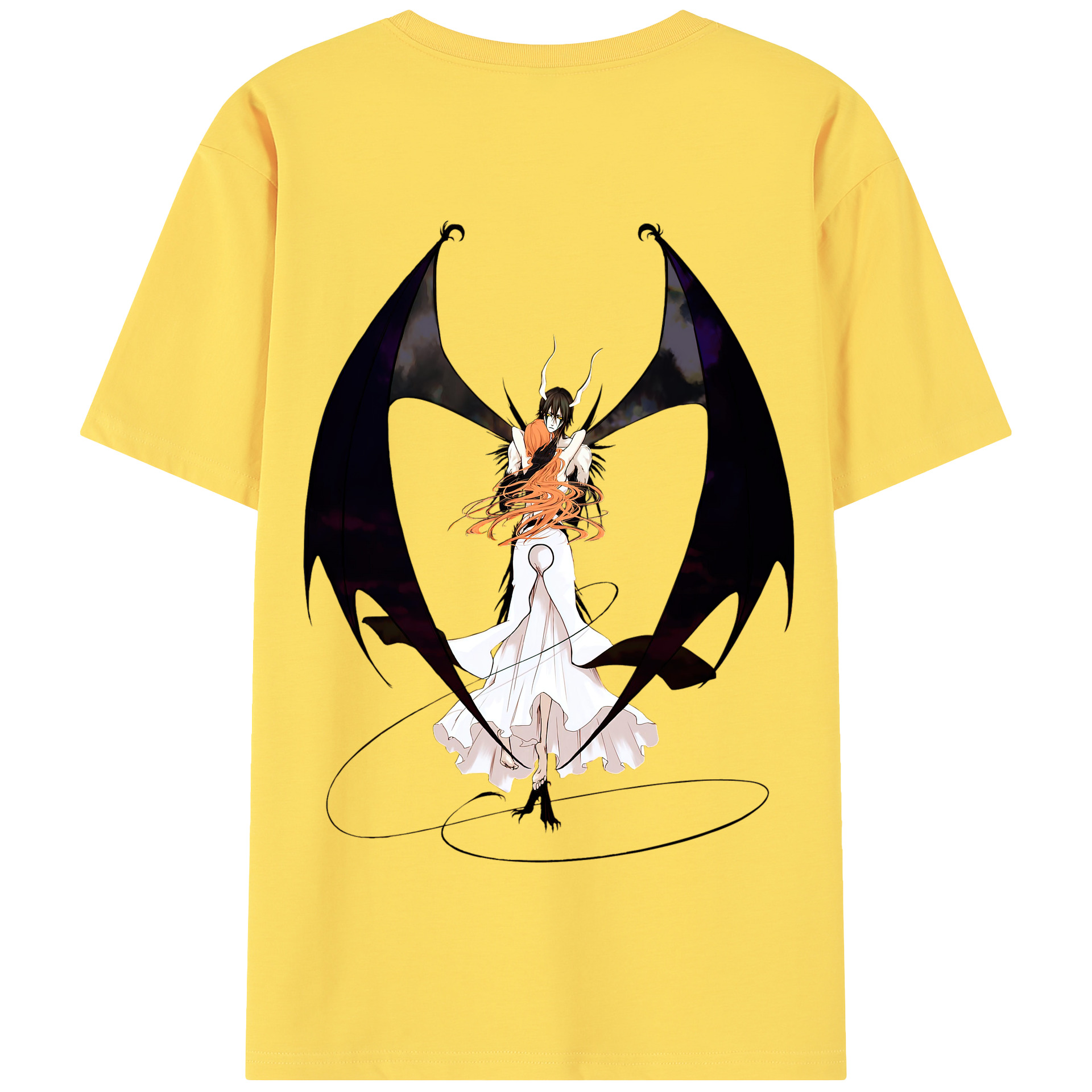 （画像用） ブリーチ ウルキオラ·シファー BLEACH Ulquiorra cifer 綿100％半袖Tシャツ（背面プリント）