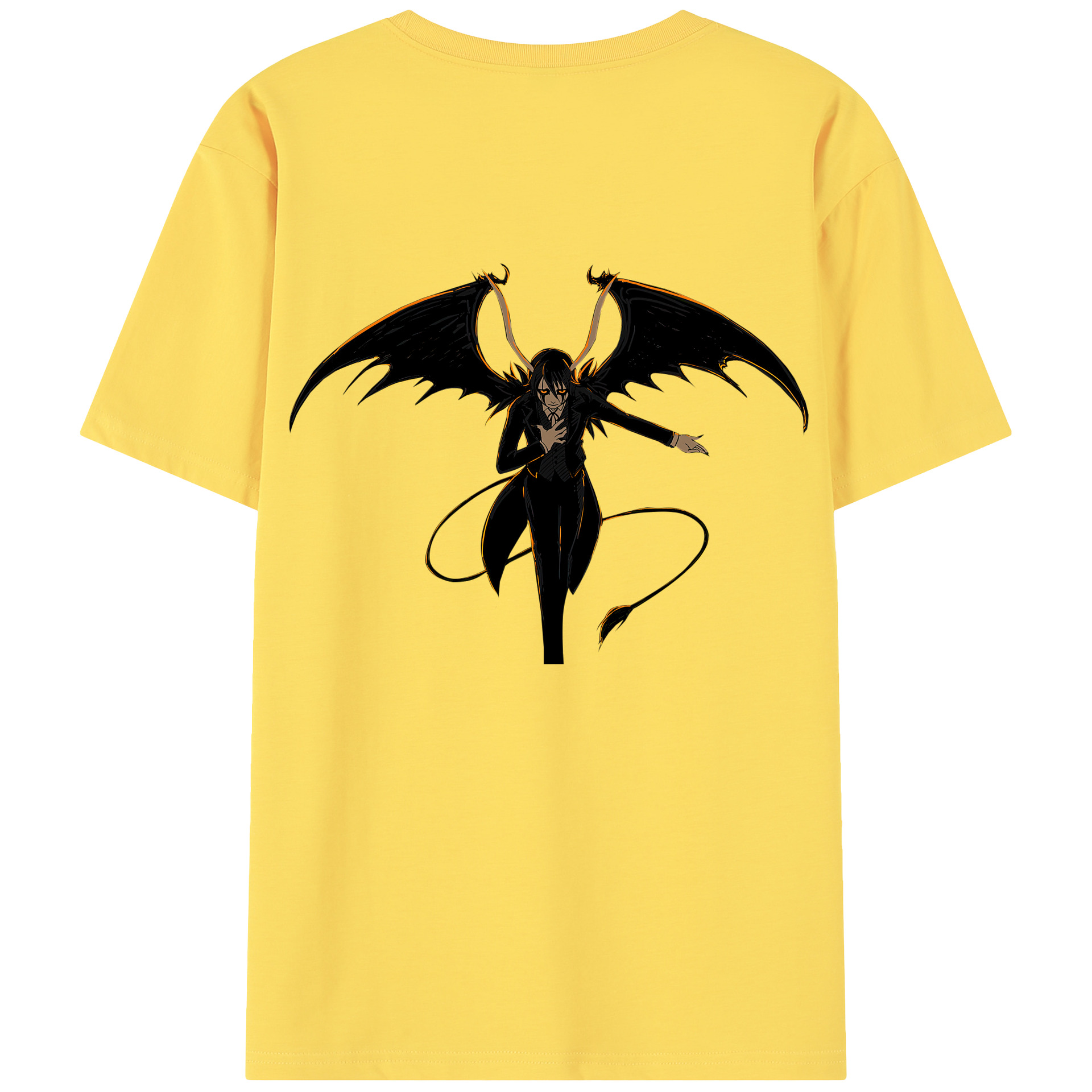 （画像用） ブリーチ ウルキオラ·シファー BLEACH Ulquiorra cifer 綿100％半袖Tシャツ（背面プリント）