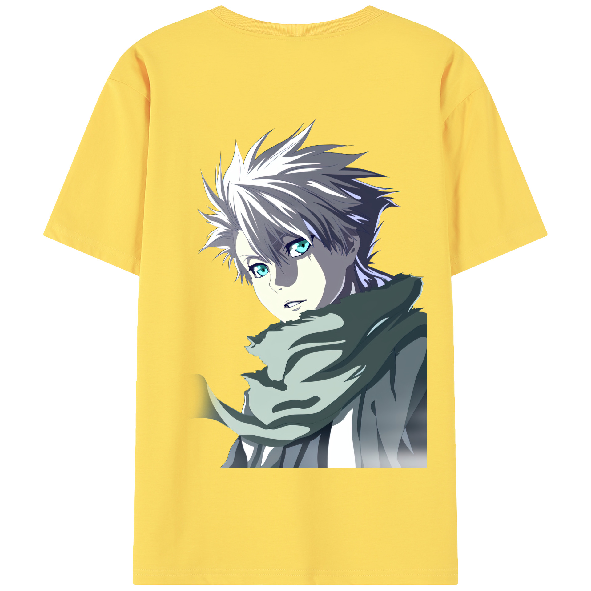 （画像用） ブリーチ 日番谷冬獅郎（ひつがや とうしろう） BLEACH Hitsugaya Toushirou 綿100％半袖Tシャツ（背面プリント）