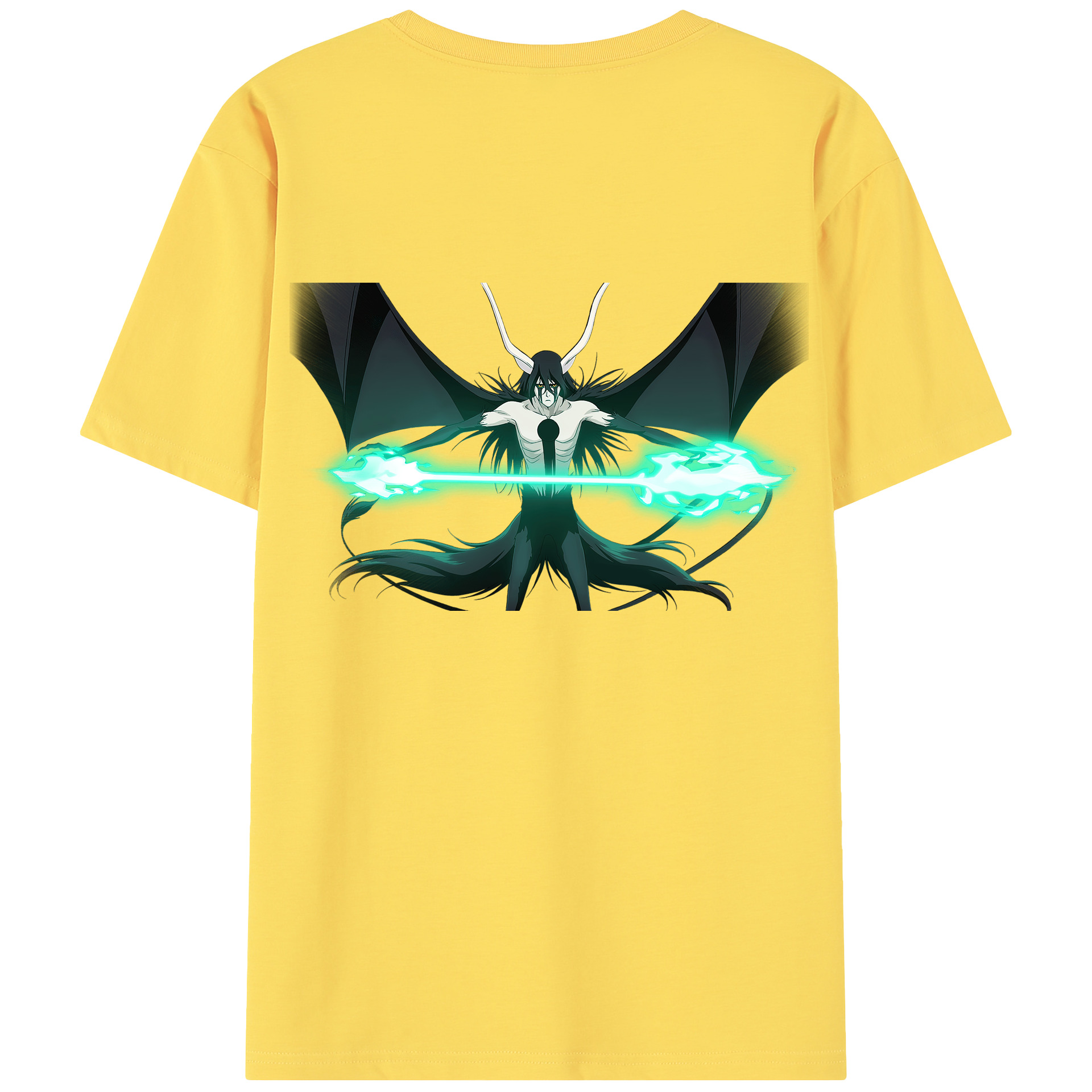 （画像用） ブリーチ ウルキオラ·シファー BLEACH Ulquiorra cifer 綿100％半袖Tシャツ（背面プリント）