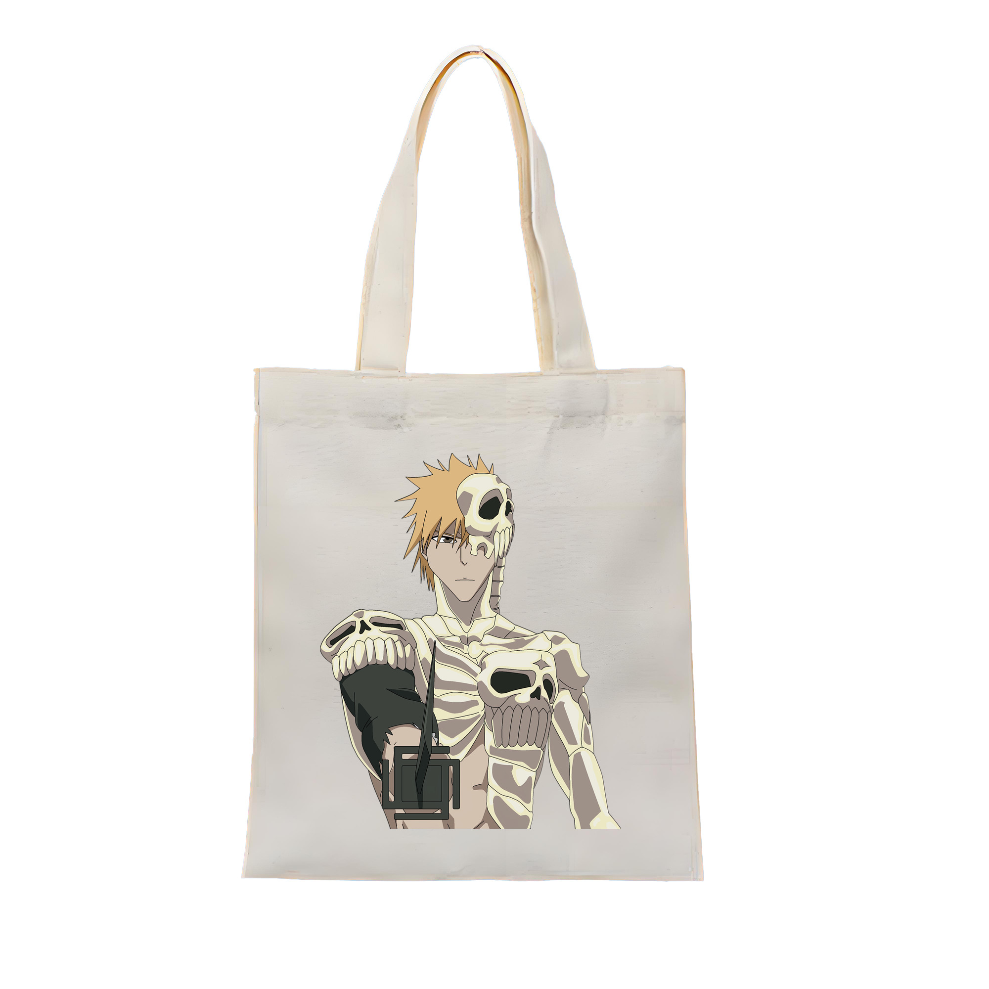 （画像用） ブリーチ 黒崎一護（くろさき いちご）BLEACH Kurosaki Ichigo 縦型キャンバス生地手提げバッグ　トートバッグ