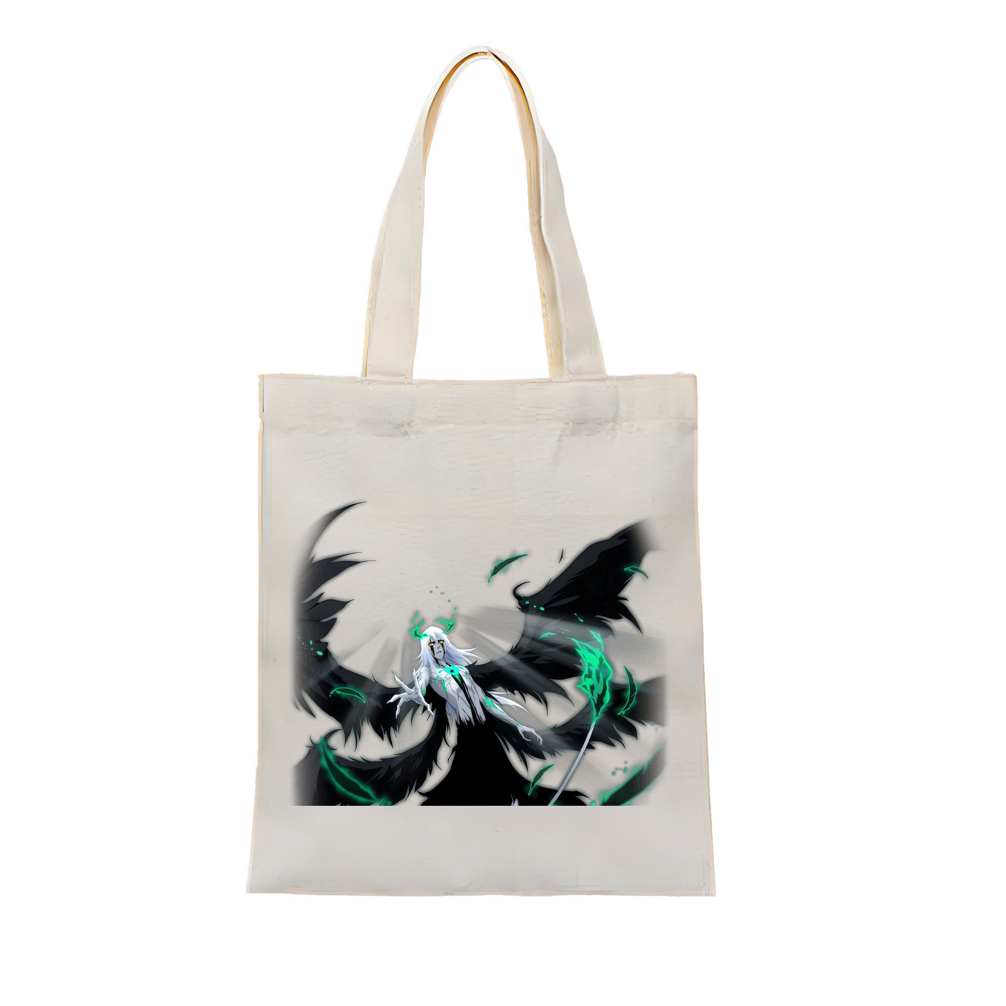 （画像用） ブリーチ ウルキオラ·シファー BLEACH Ulquiorra cifer 縦型キャンバス生地手提げバッグ　トートバッグ