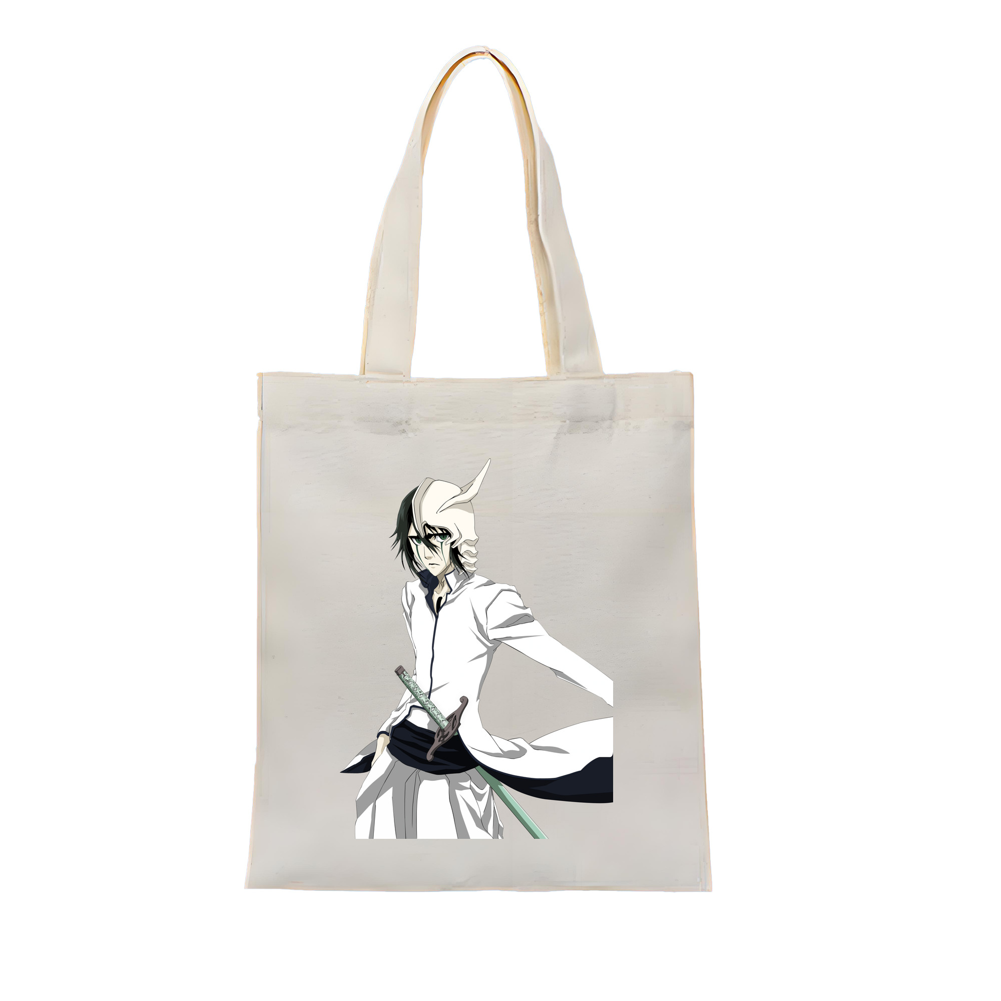 （画像用） ブリーチ ウルキオラ·シファー BLEACH Ulquiorra cifer 縦型キャンバス生地手提げバッグ　トートバッグ