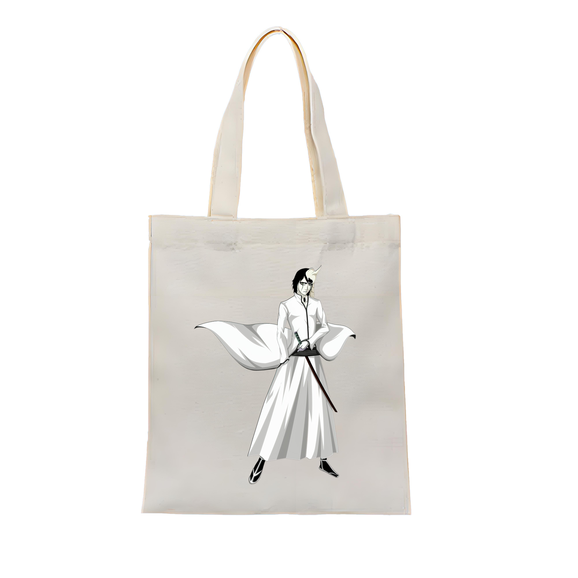 （画像用） ブリーチ ウルキオラ·シファー BLEACH Ulquiorra cifer 縦型キャンバス生地手提げバッグ　トートバッグ