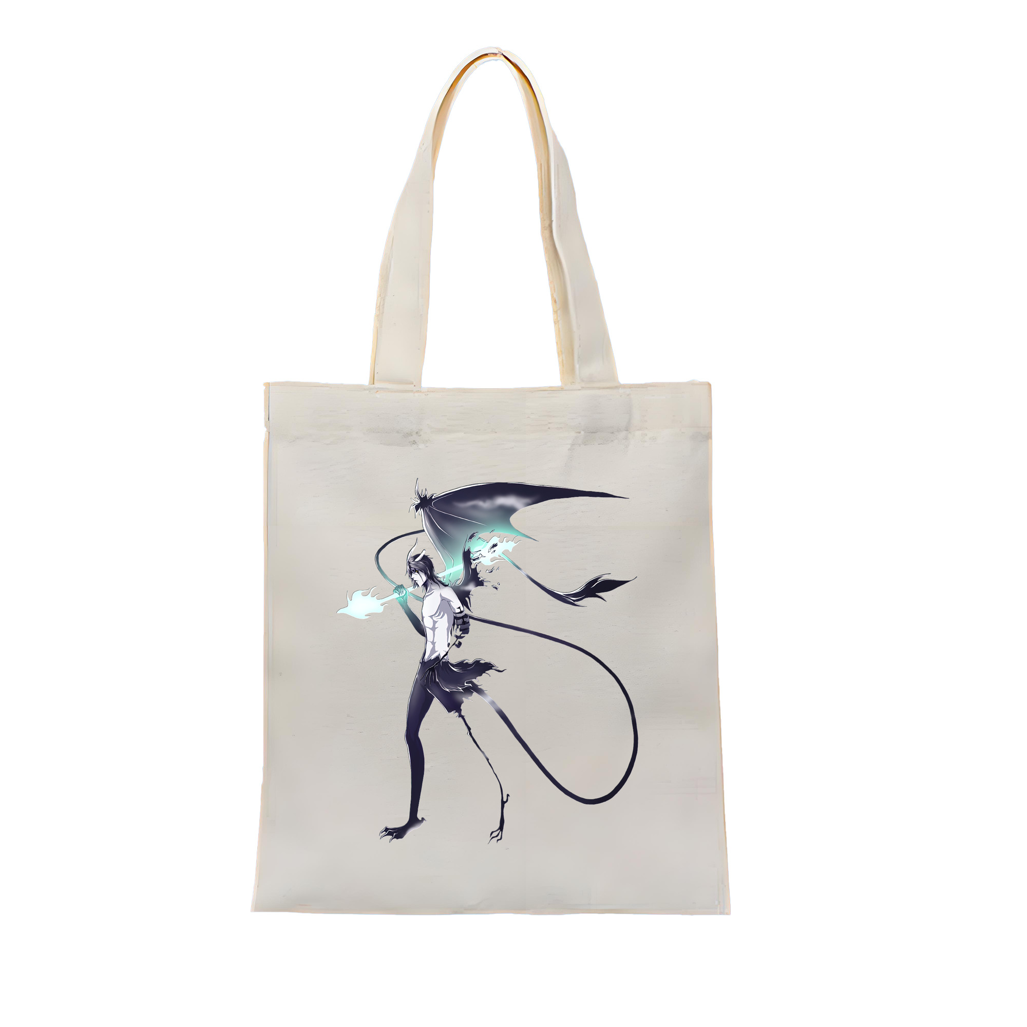 （画像用） ブリーチ ウルキオラ·シファー BLEACH Ulquiorra cifer 縦型キャンバス生地手提げバッグ　トートバッグ