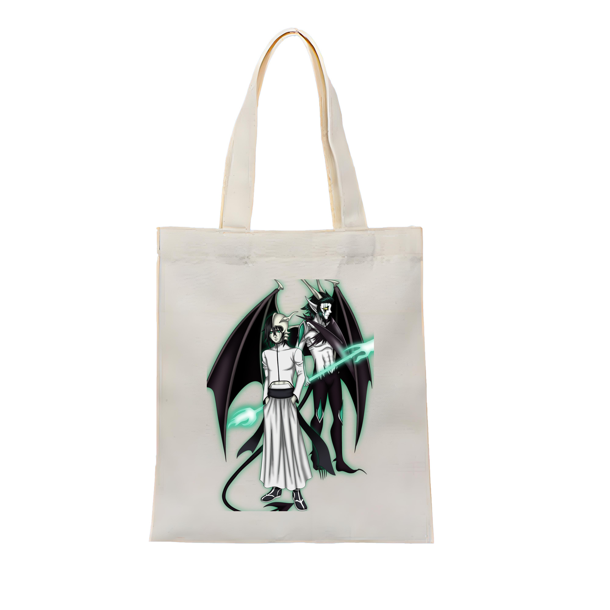 （画像用） ブリーチ ウルキオラ·シファー BLEACH Ulquiorra cifer 縦型キャンバス生地手提げバッグ　トートバッグ