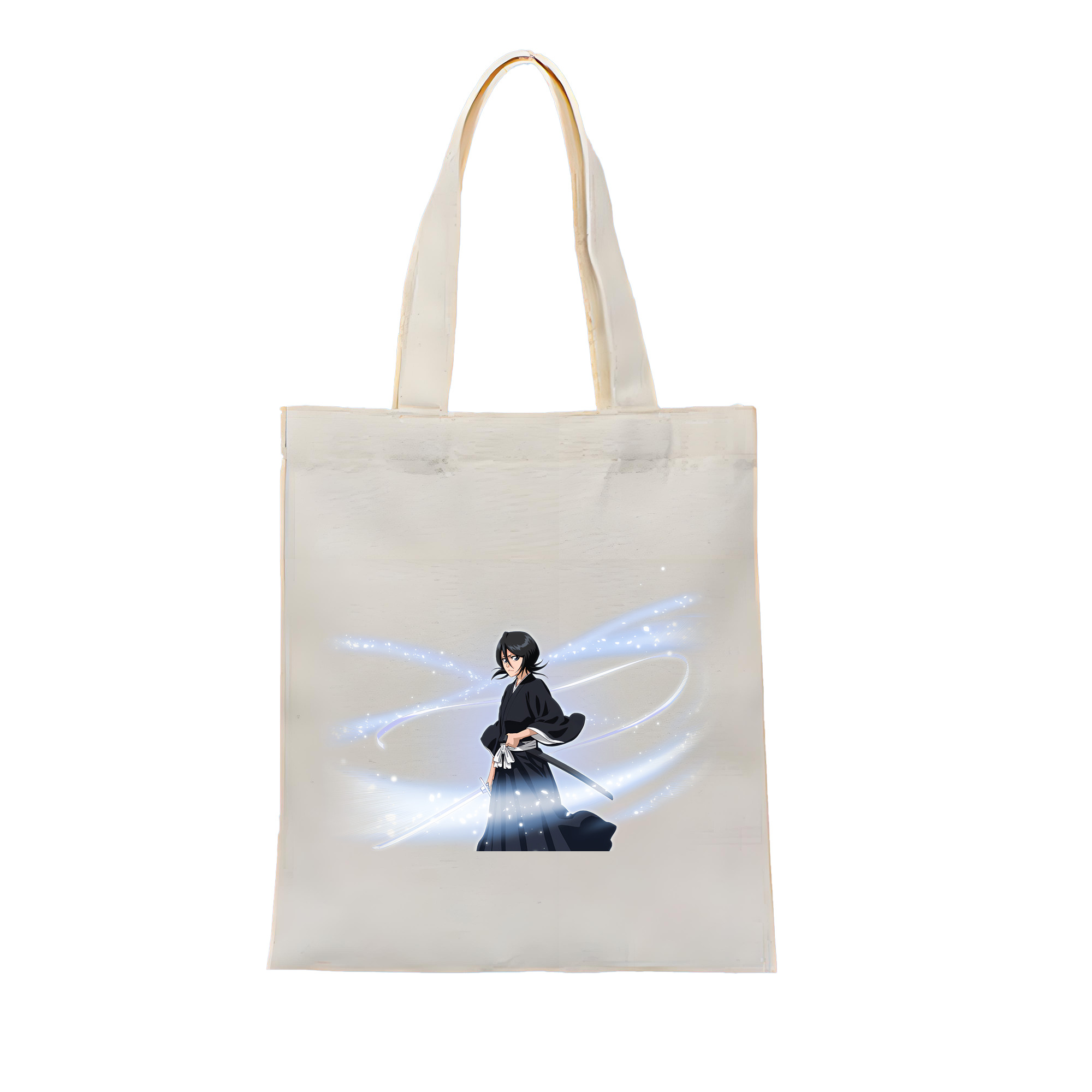 （画像用） ブリーチ 朽木ルキア BLEACH Kuchiki Rukia 縦型キャンバス生地手提げバッグ　トートバッグ