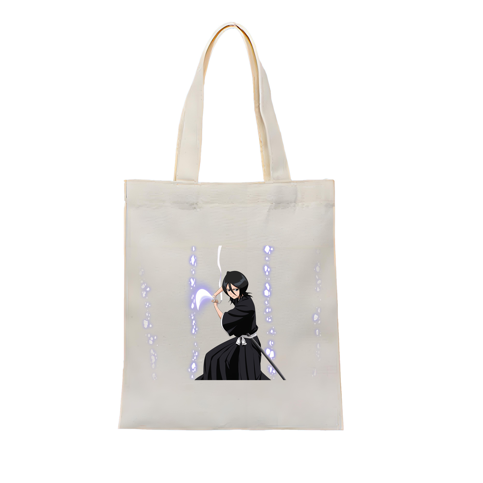 （画像用） ブリーチ 朽木ルキア BLEACH Kuchiki Rukia 縦型キャンバス生地手提げバッグ　トートバッグ