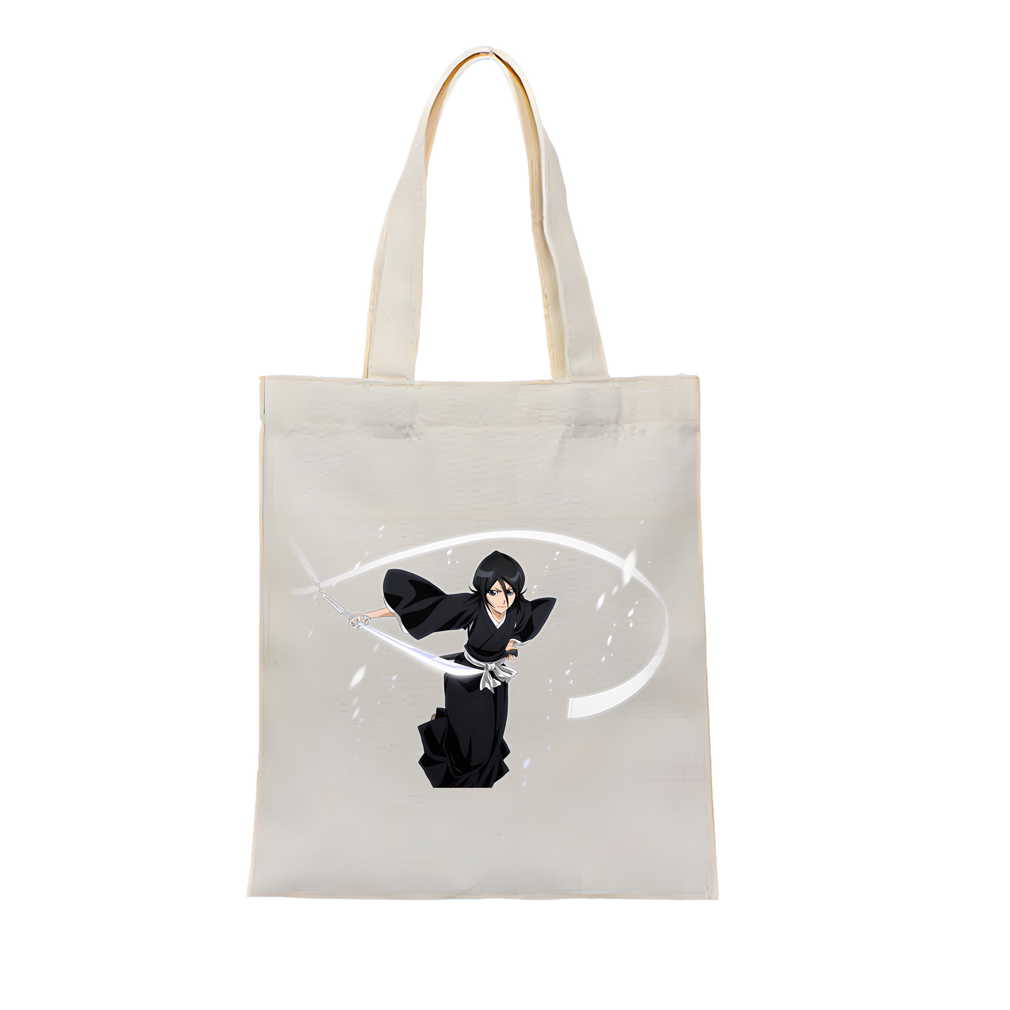 （画像用） ブリーチ 朽木ルキア BLEACH Kuchiki Rukia 縦型キャンバス生地手提げバッグ　トートバッグ