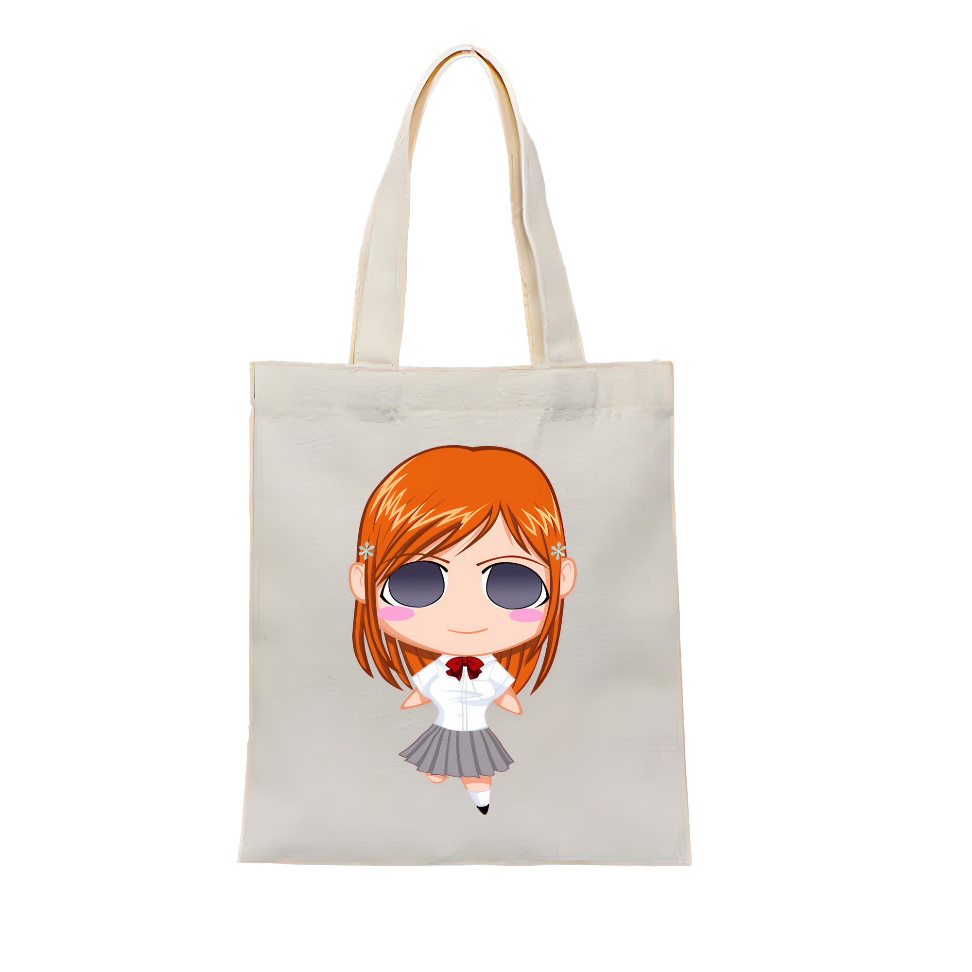 （画像用） ブリーチ 井上織姫（いのうえおりひめ） BLEACH Inoue Orihime 縦型キャンバス生地手提げバッグ　トートバッグ