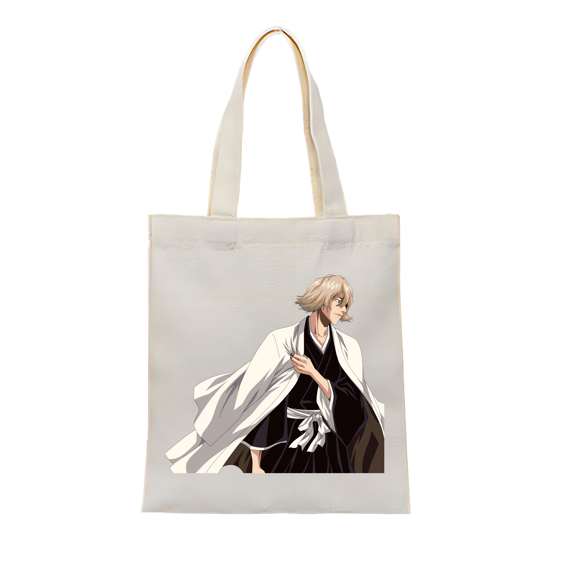 （画像用） "ブリーチ 浦原 喜助（うらはら きすけ） BLEACH Urahara Kisuke " 縦型キャンバス生地手提げバッグ　トートバッグ