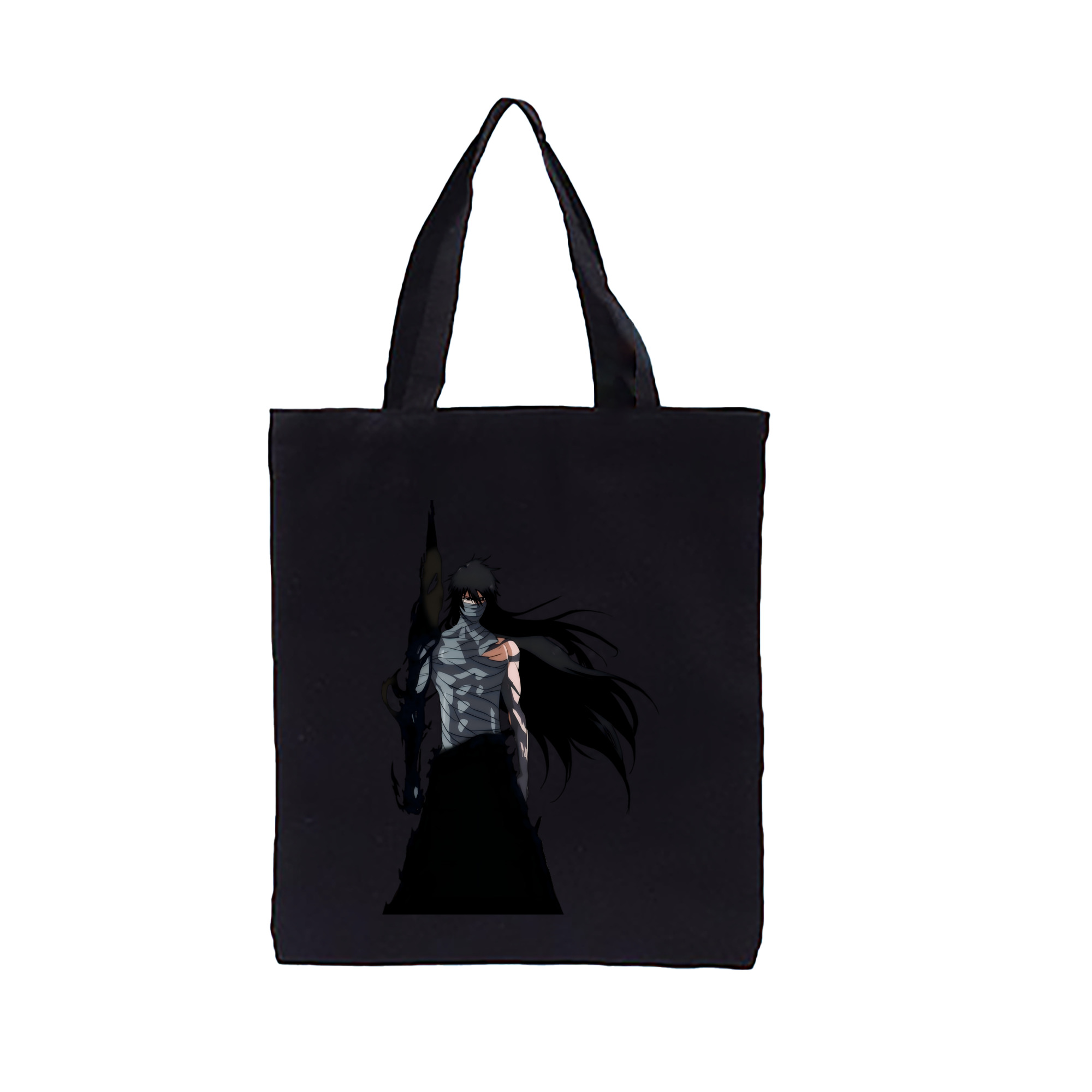 （画像用） ブリーチ 黒崎一護（くろさき いちご）BLEACH Kurosaki Ichigo 縦型キャンバス生地手提げバッグ　トートバッグ