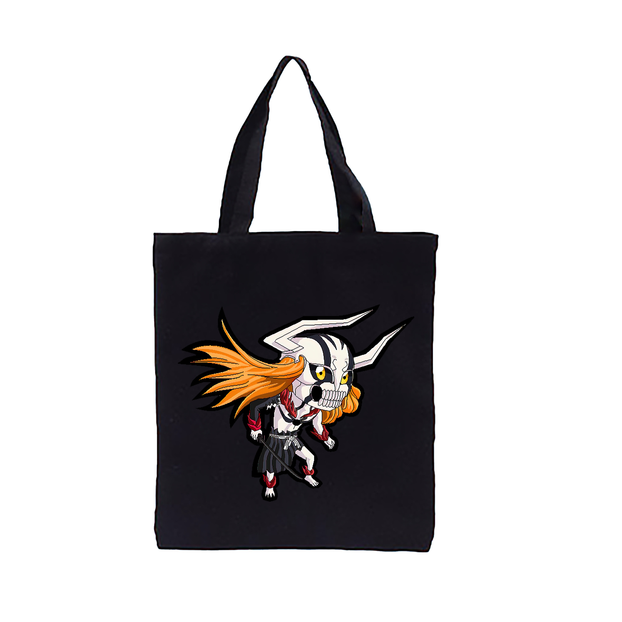 （画像用） ブリーチ 黒崎一護（くろさき いちご）BLEACH Kurosaki Ichigo 縦型キャンバス生地手提げバッグ　トートバッグ