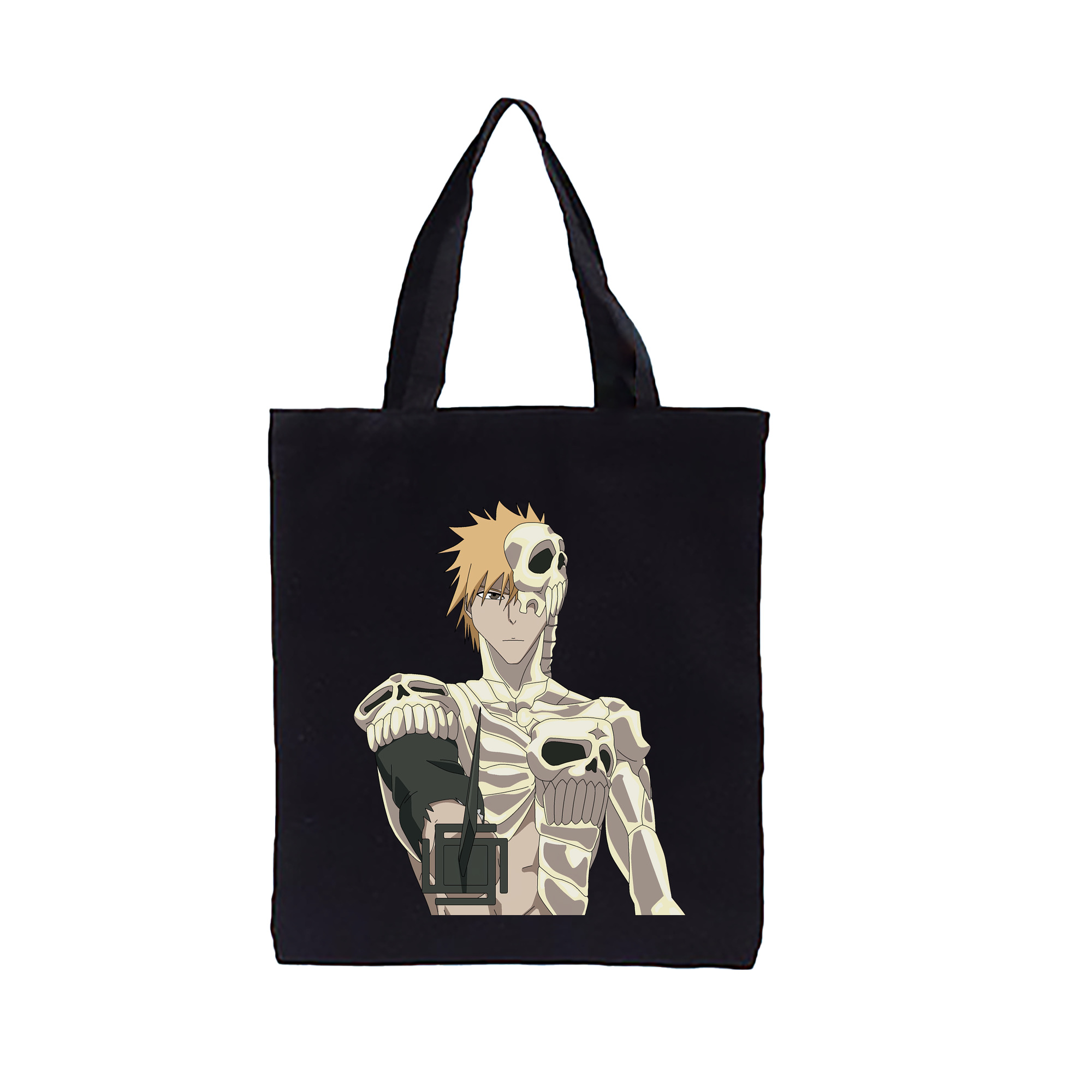（画像用） ブリーチ 黒崎一護（くろさき いちご）BLEACH Kurosaki Ichigo 縦型キャンバス生地手提げバッグ　トートバッグ