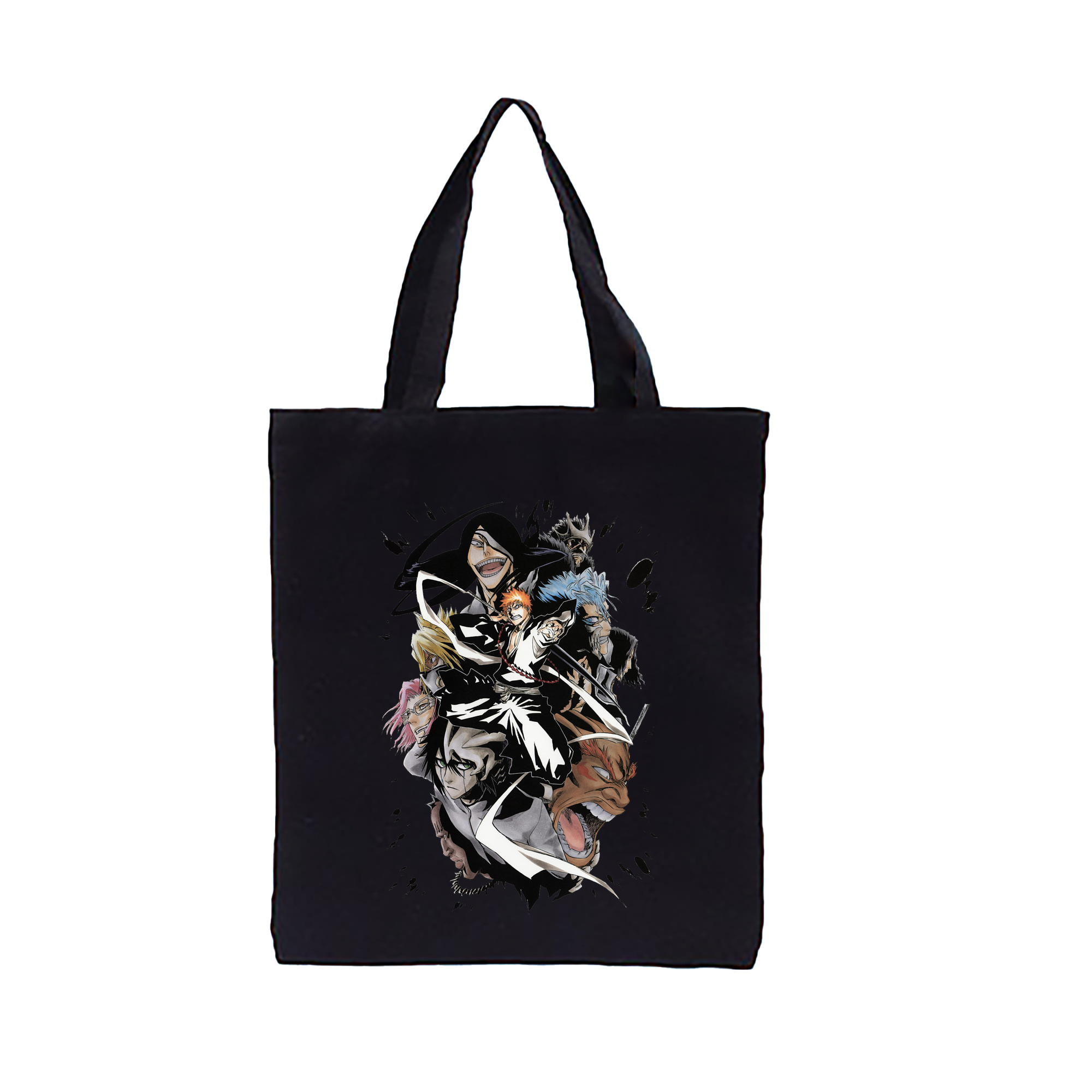 （画像用） ブリーチ 黒崎一護（くろさき いちご）BLEACH Kurosaki Ichigo 縦型キャンバス生地手提げバッグ　トートバッグ