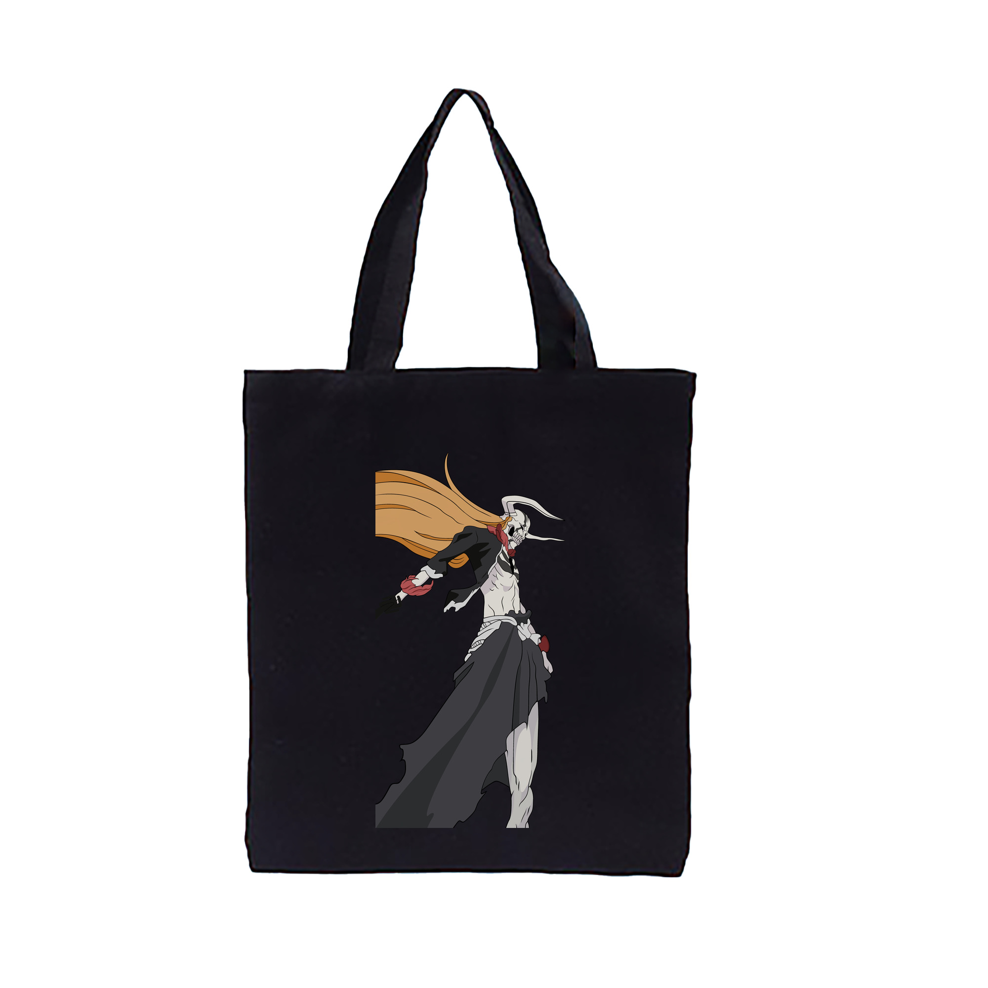 （画像用） ブリーチ 黒崎一護（くろさき いちご）BLEACH Kurosaki Ichigo 縦型キャンバス生地手提げバッグ　トートバッグ