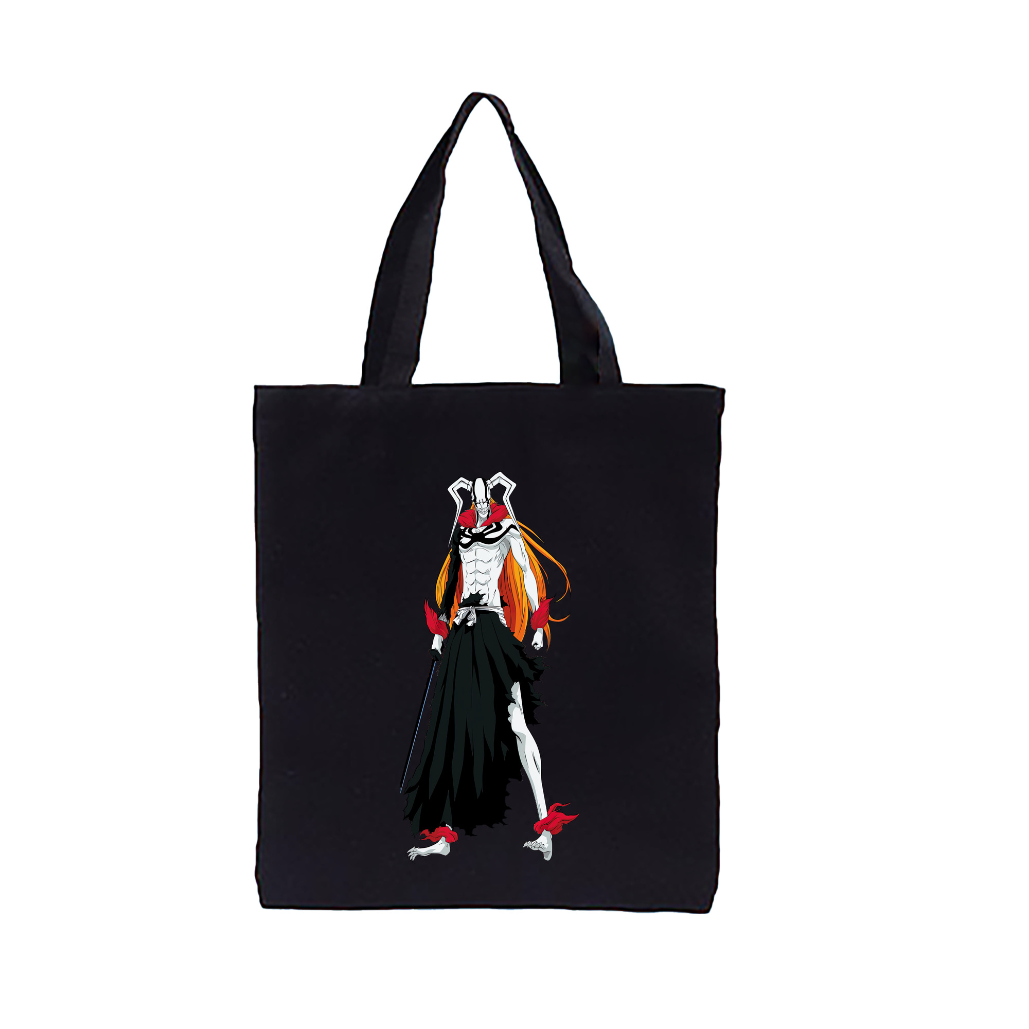 （画像用） ブリーチ 黒崎一護（くろさき いちご）BLEACH Kurosaki Ichigo 縦型キャンバス生地手提げバッグ　トートバッグ