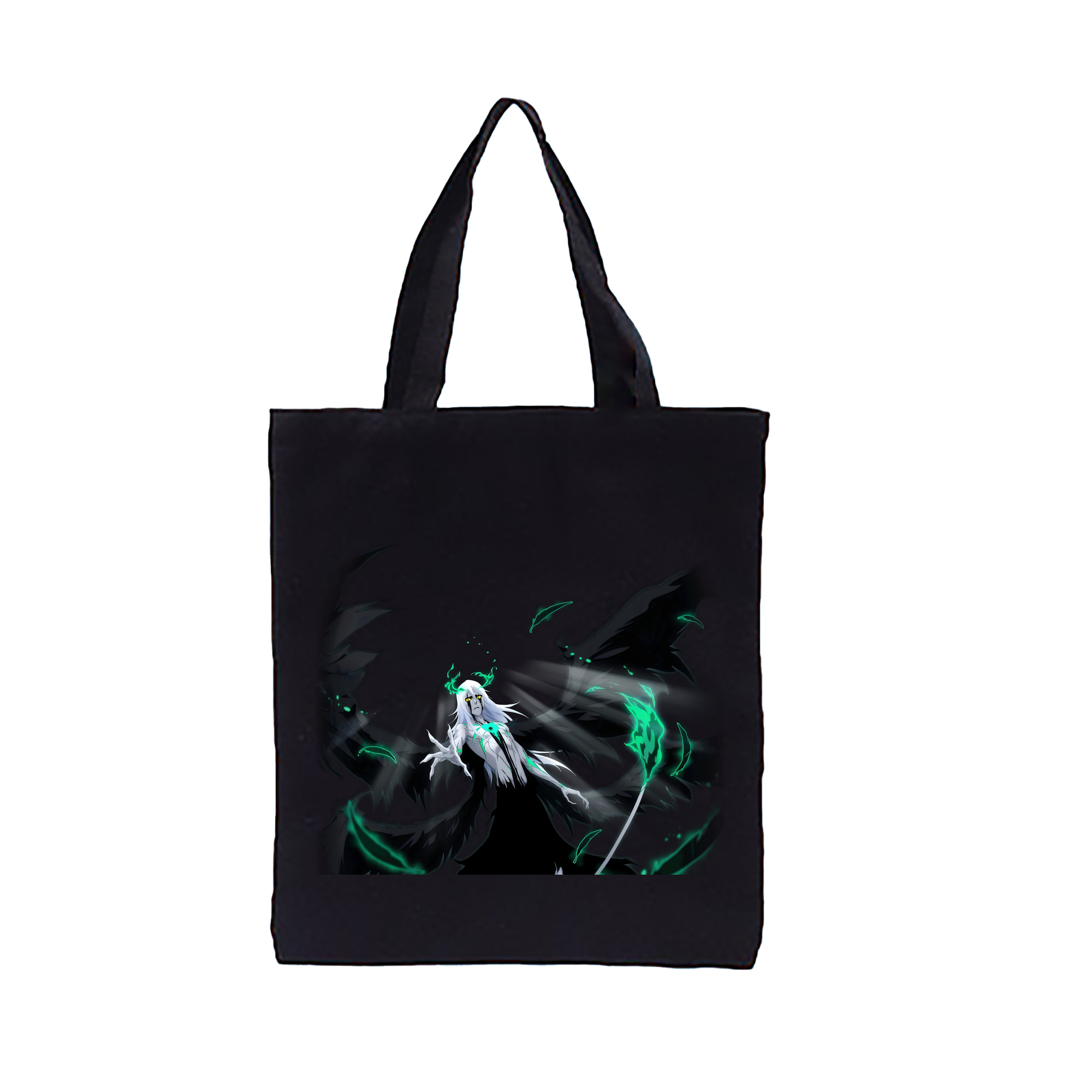 （画像用） ブリーチ ウルキオラ·シファー BLEACH Ulquiorra cifer 縦型キャンバス生地手提げバッグ　トートバッグ