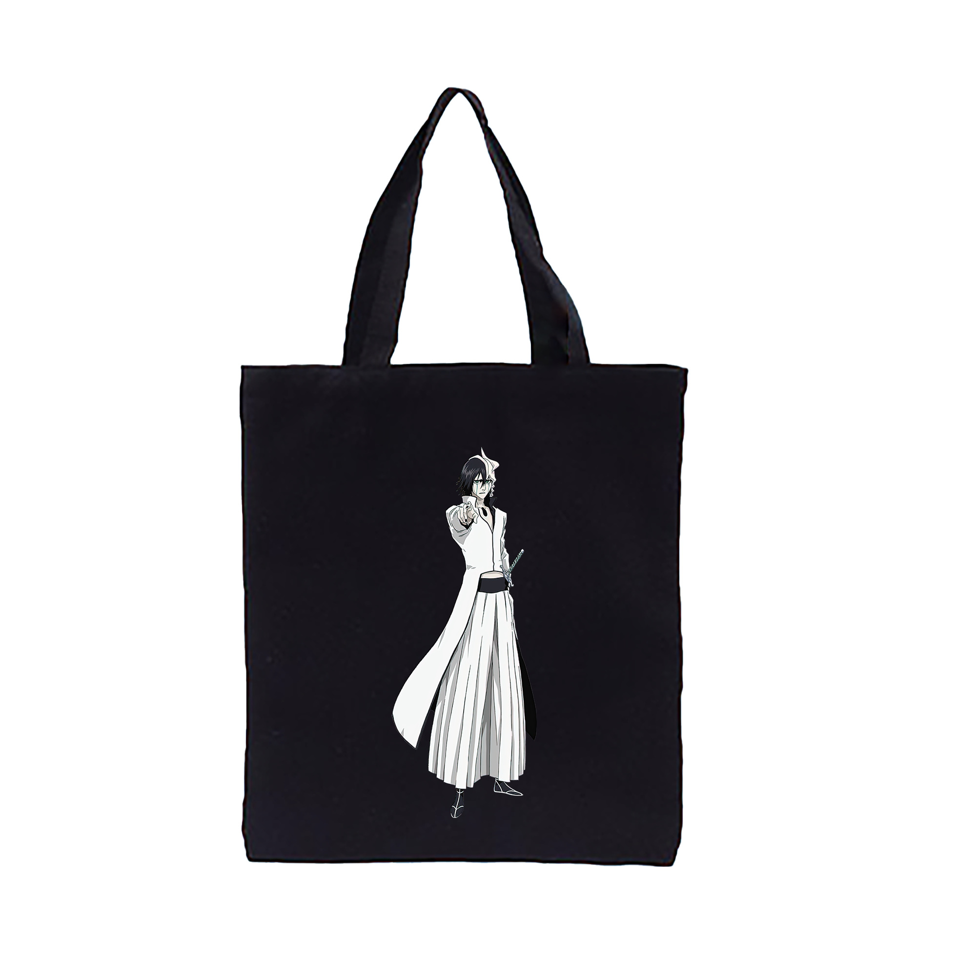 （画像用） ブリーチ ウルキオラ·シファー BLEACH Ulquiorra cifer 縦型キャンバス生地手提げバッグ　トートバッグ