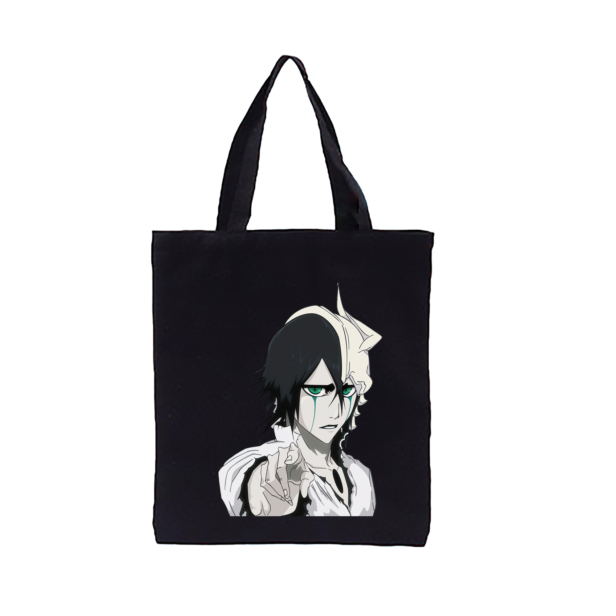 （画像用） ブリーチ ウルキオラ·シファー BLEACH Ulquiorra cifer 縦型キャンバス生地手提げバッグ　トートバッグ