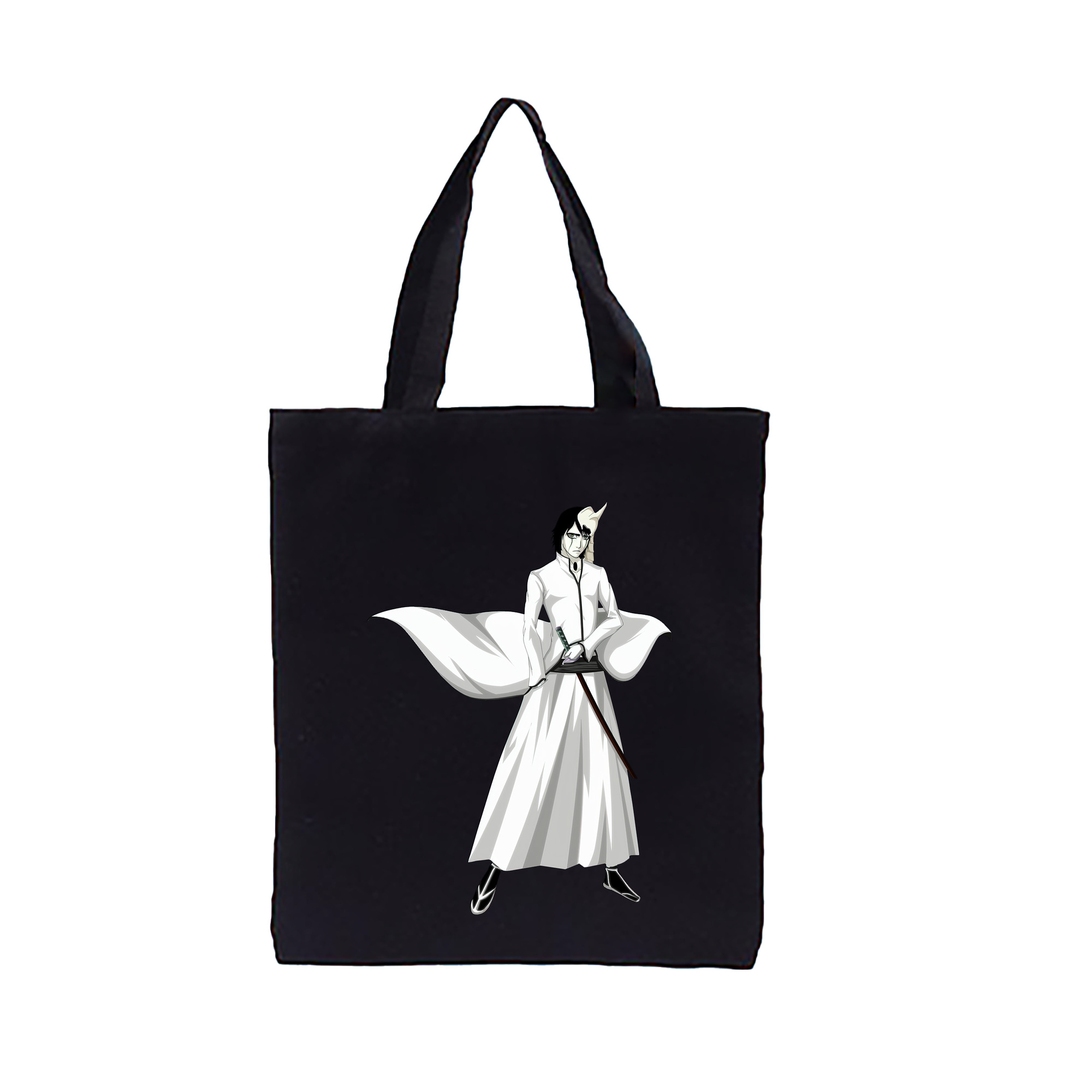 （画像用） ブリーチ ウルキオラ·シファー BLEACH Ulquiorra cifer 縦型キャンバス生地手提げバッグ　トートバッグ