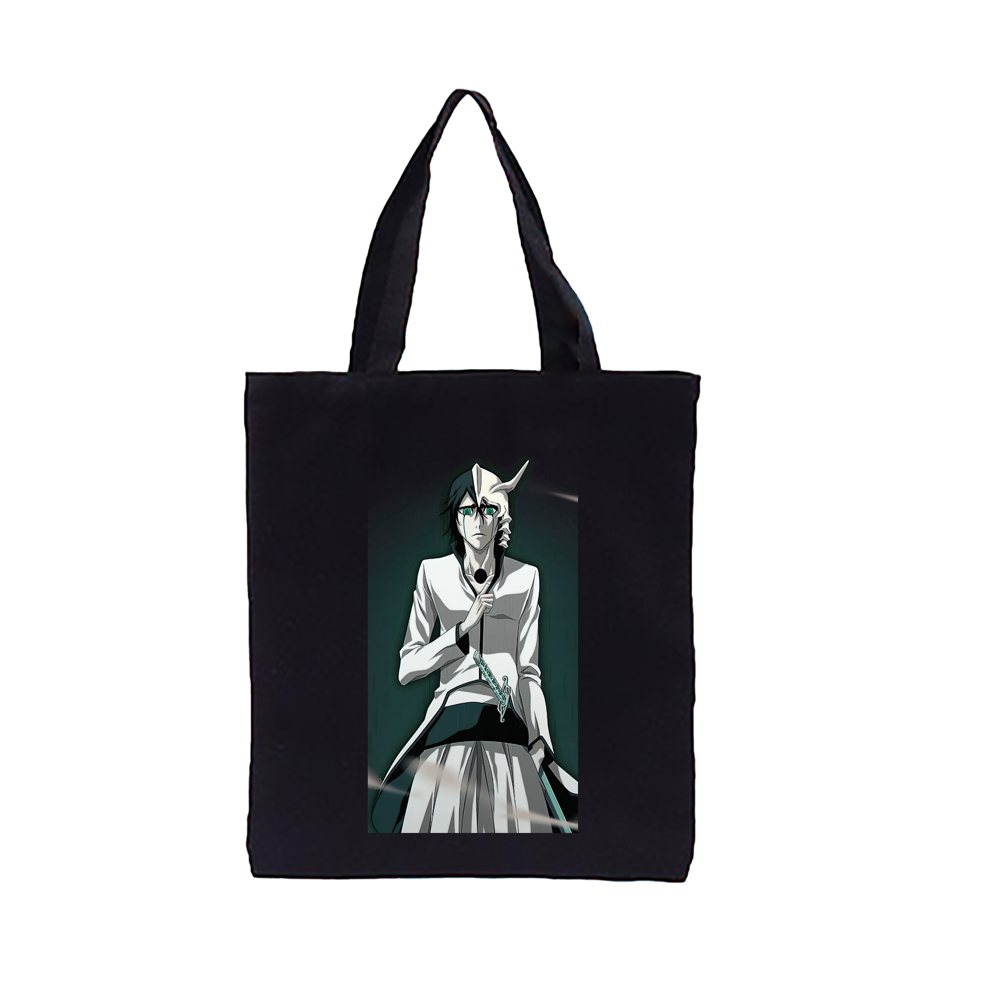 （画像用） ブリーチ ウルキオラ·シファー BLEACH Ulquiorra cifer 縦型キャンバス生地手提げバッグ　トートバッグ