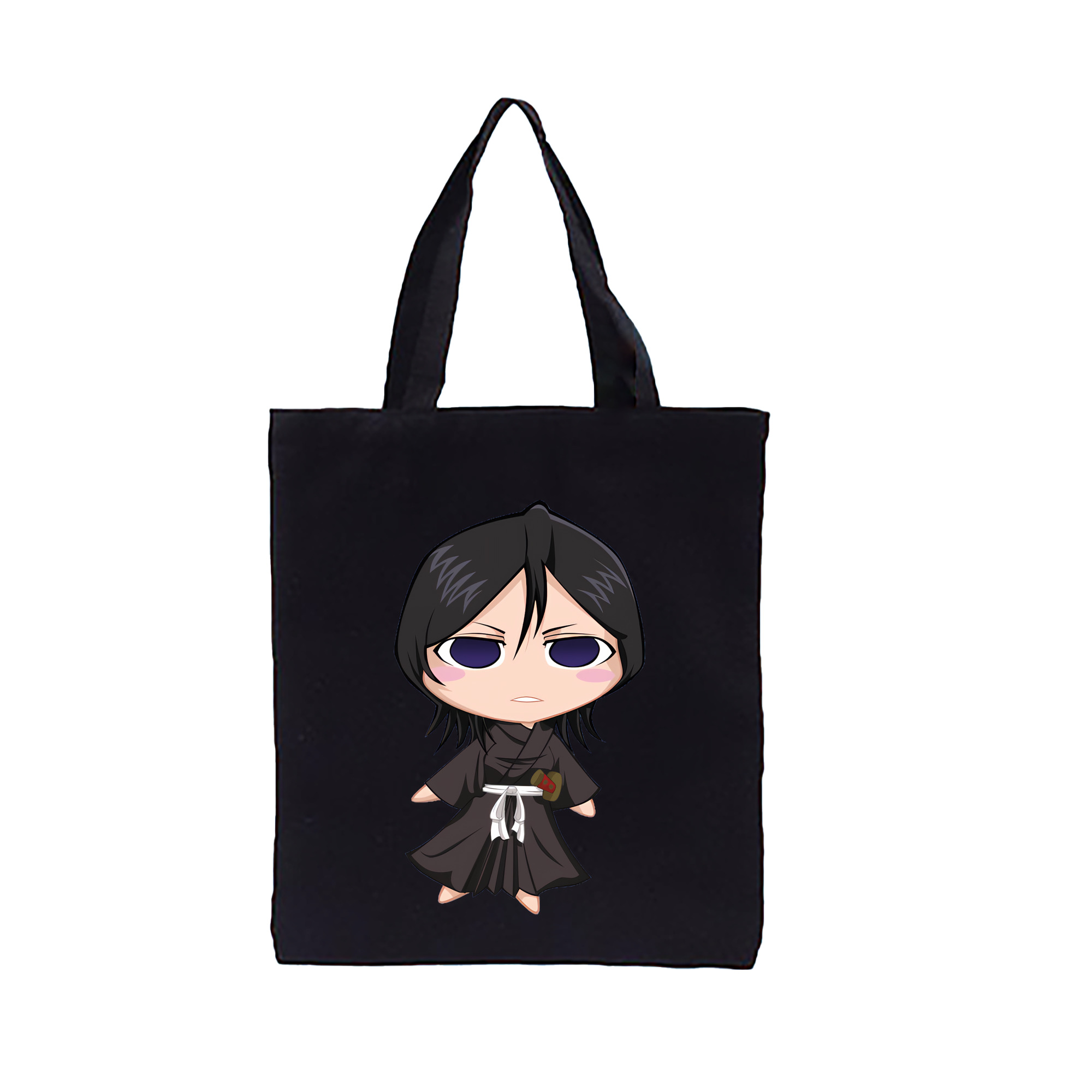 （画像用） ブリーチ 朽木ルキア BLEACH Kuchiki Rukia 縦型キャンバス生地手提げバッグ　トートバッグ
