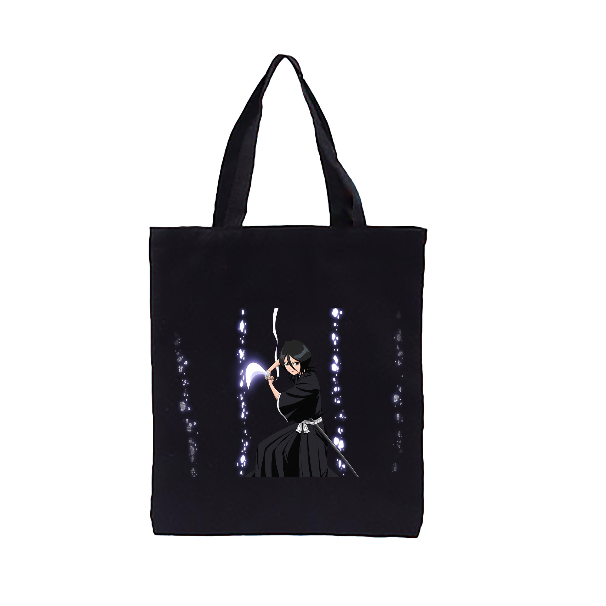 （画像用） ブリーチ 朽木ルキア BLEACH Kuchiki Rukia 縦型キャンバス生地手提げバッグ　トートバッグ