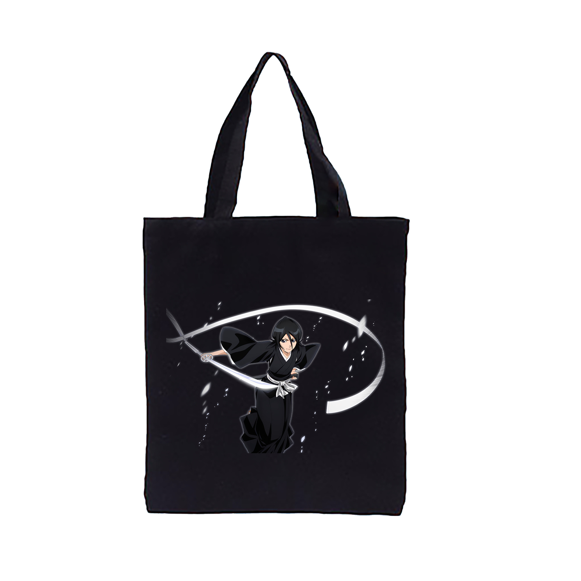（画像用） ブリーチ 朽木ルキア BLEACH Kuchiki Rukia 縦型キャンバス生地手提げバッグ　トートバッグ