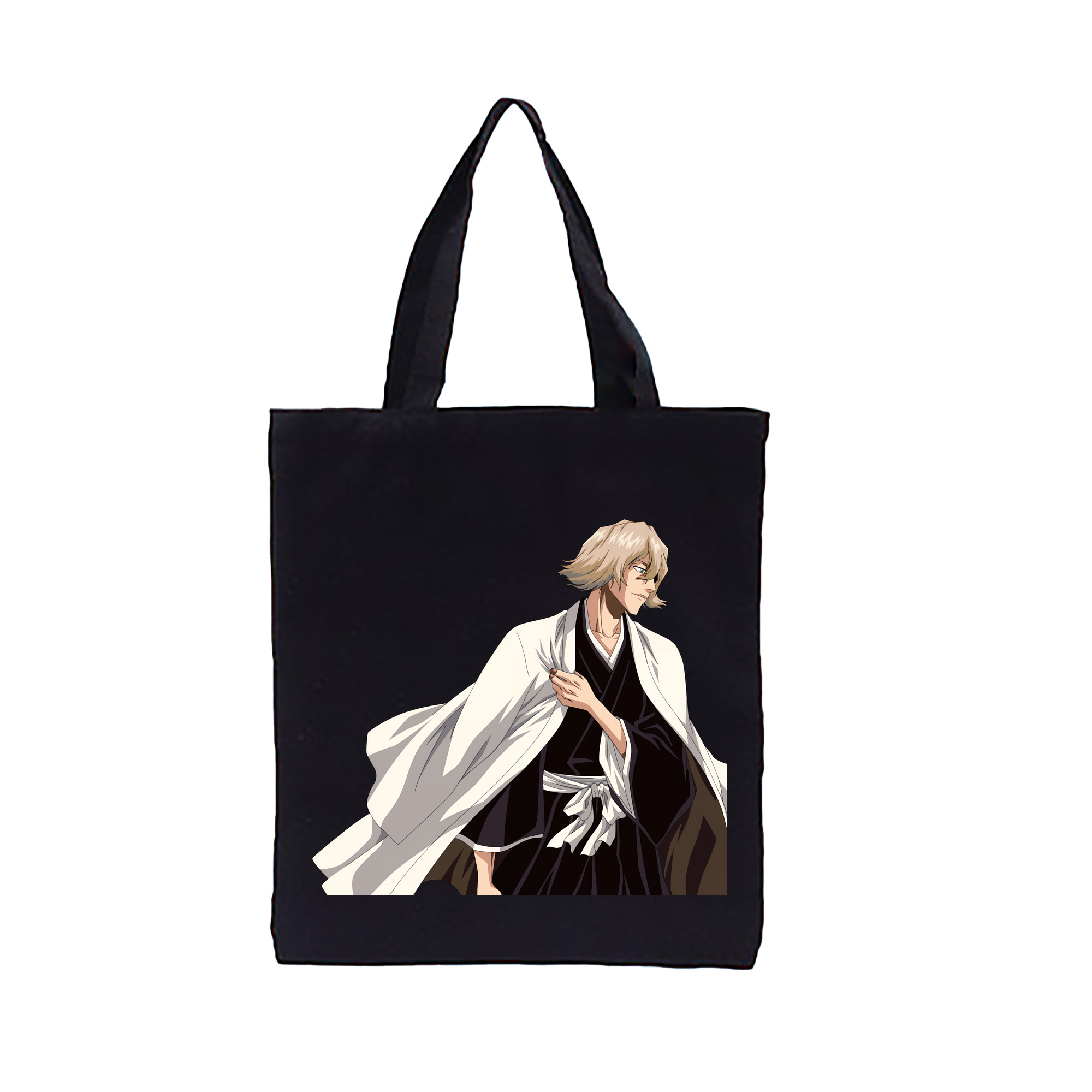 （画像用） "ブリーチ 浦原 喜助（うらはら きすけ） BLEACH Urahara Kisuke " 縦型キャンバス生地手提げバッグ　トートバッグ